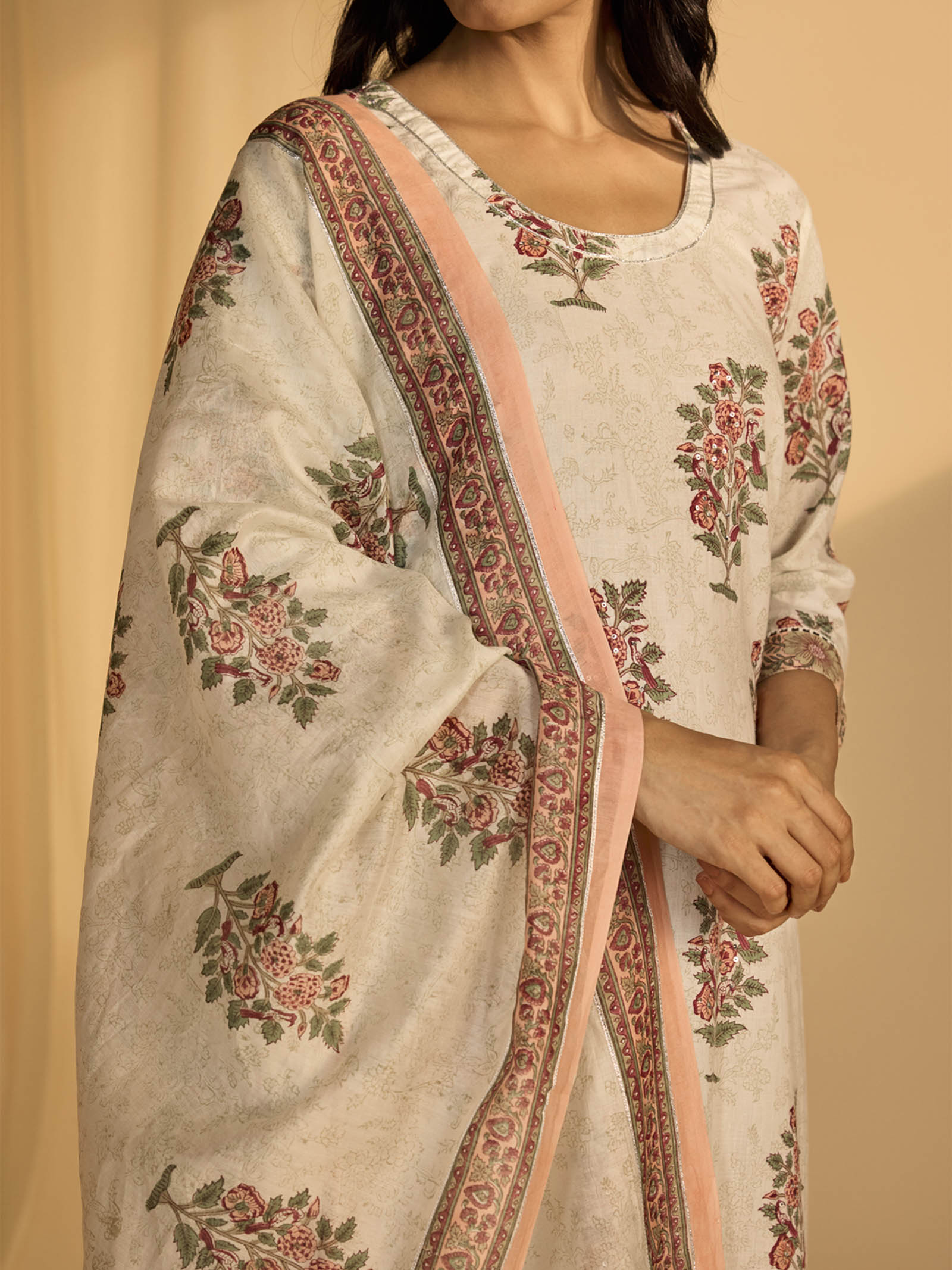 Bega Begum Chanderi Dupatta