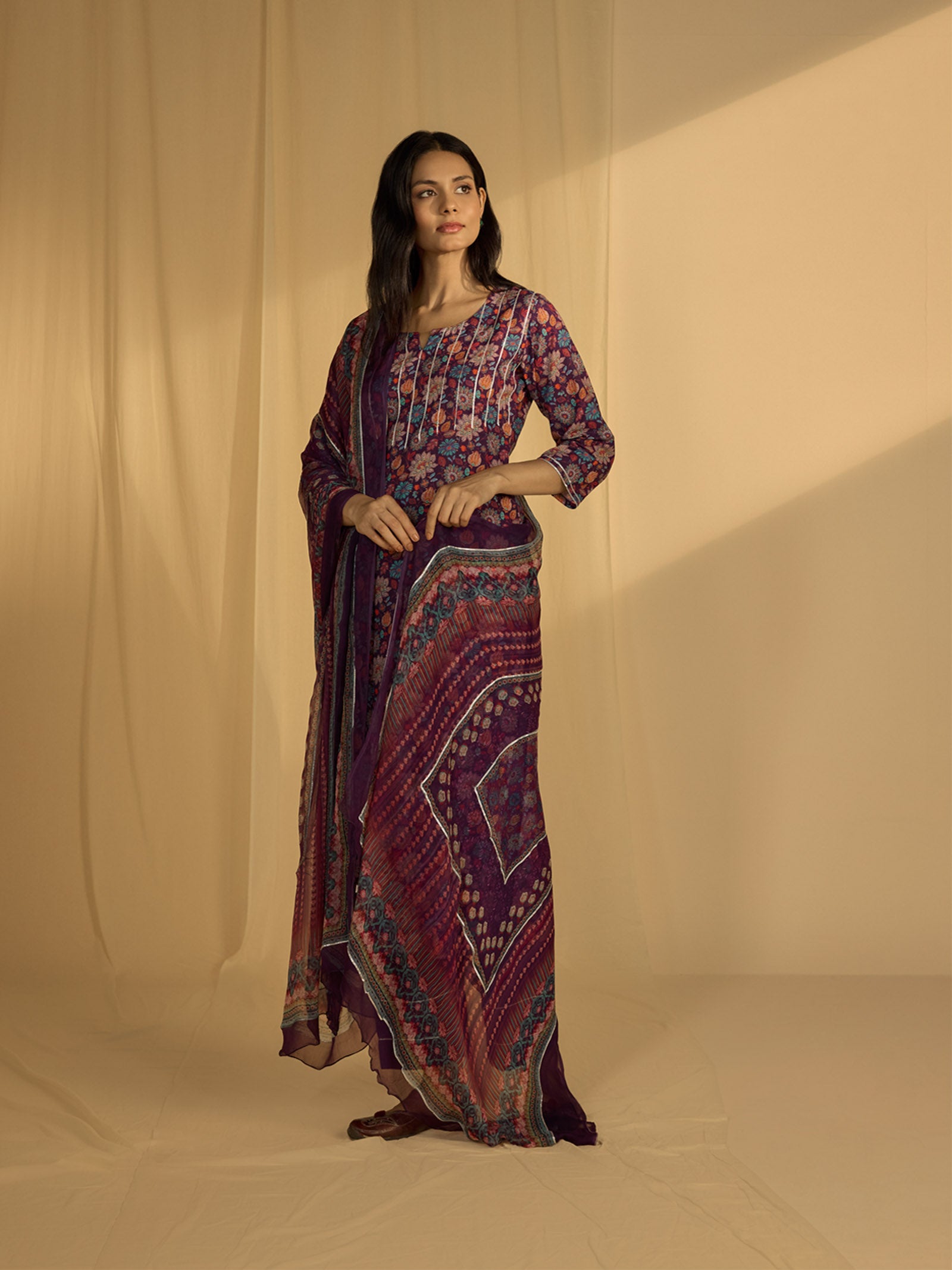 Burma Chiffon Dupatta