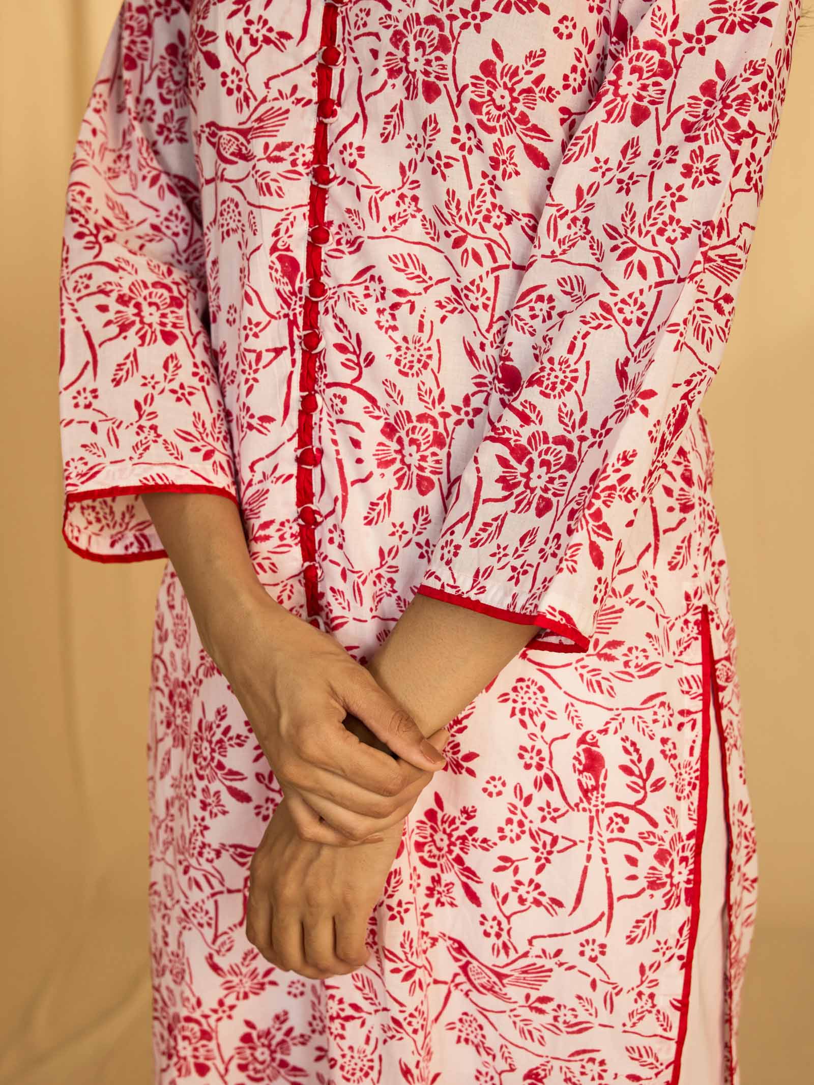 Red Robin Cotton Kurta