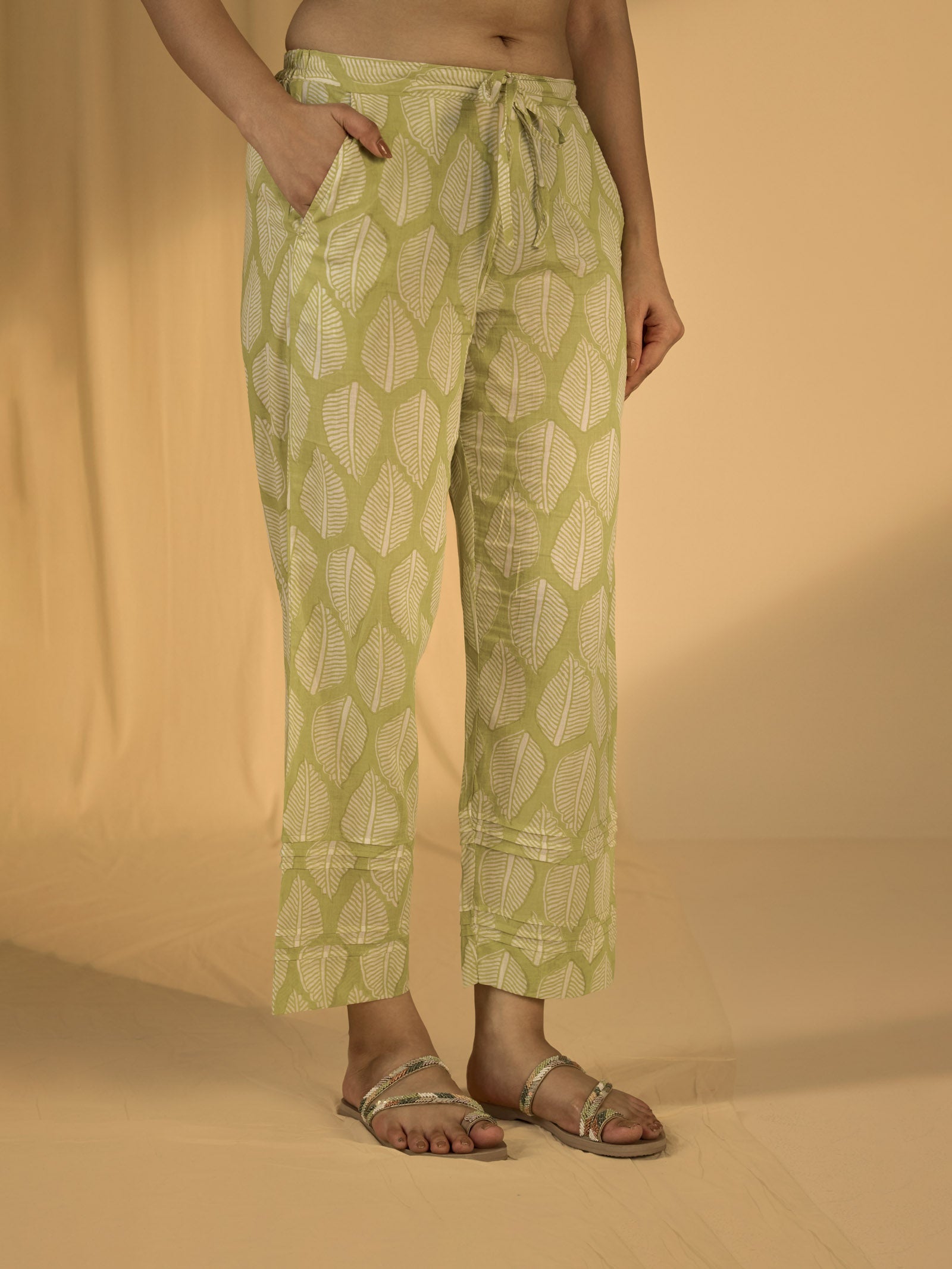 Autumn Leaf Voile Seriously Short Pant