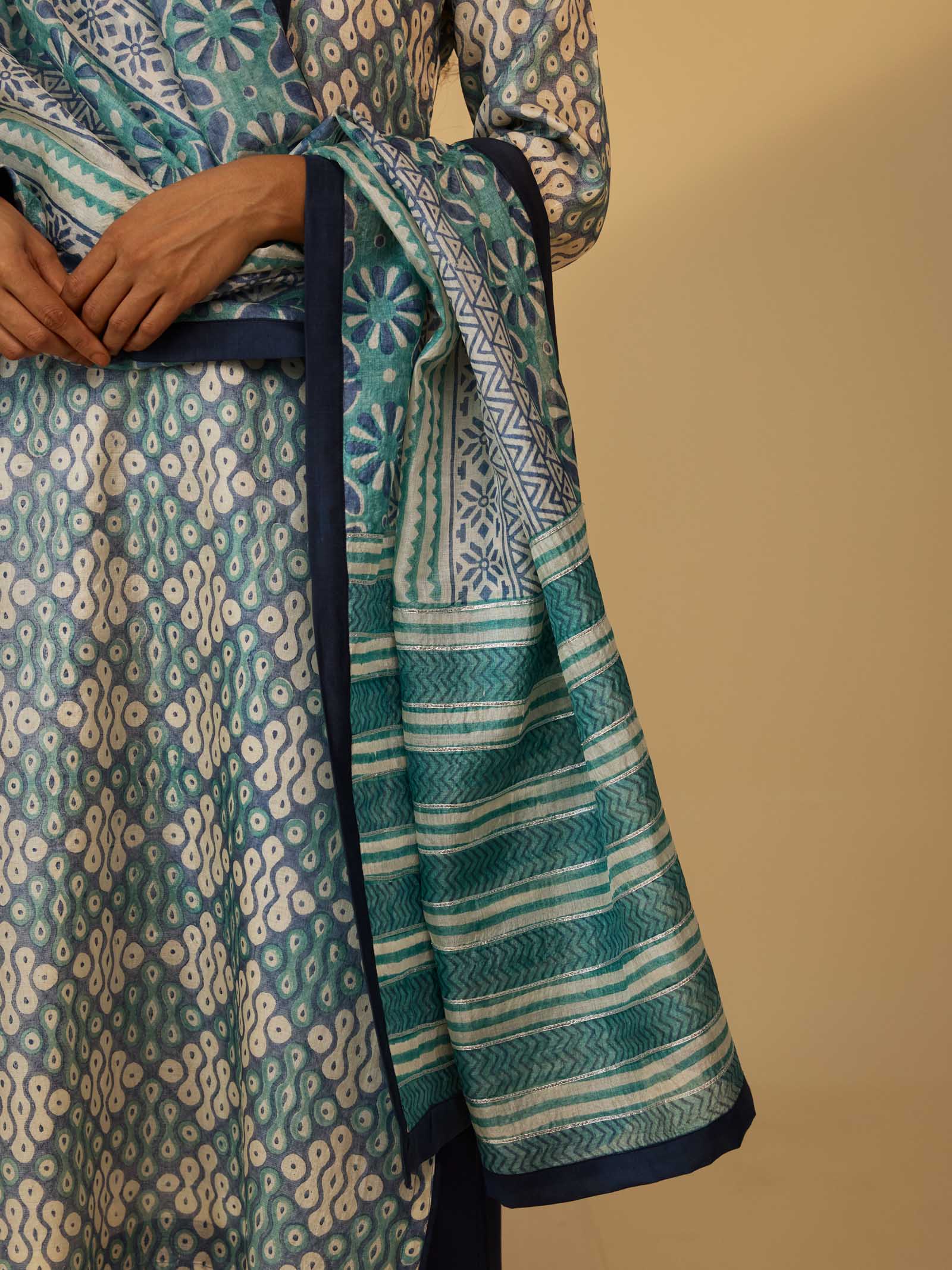 Marine Drive Tussar Silk Dupatta