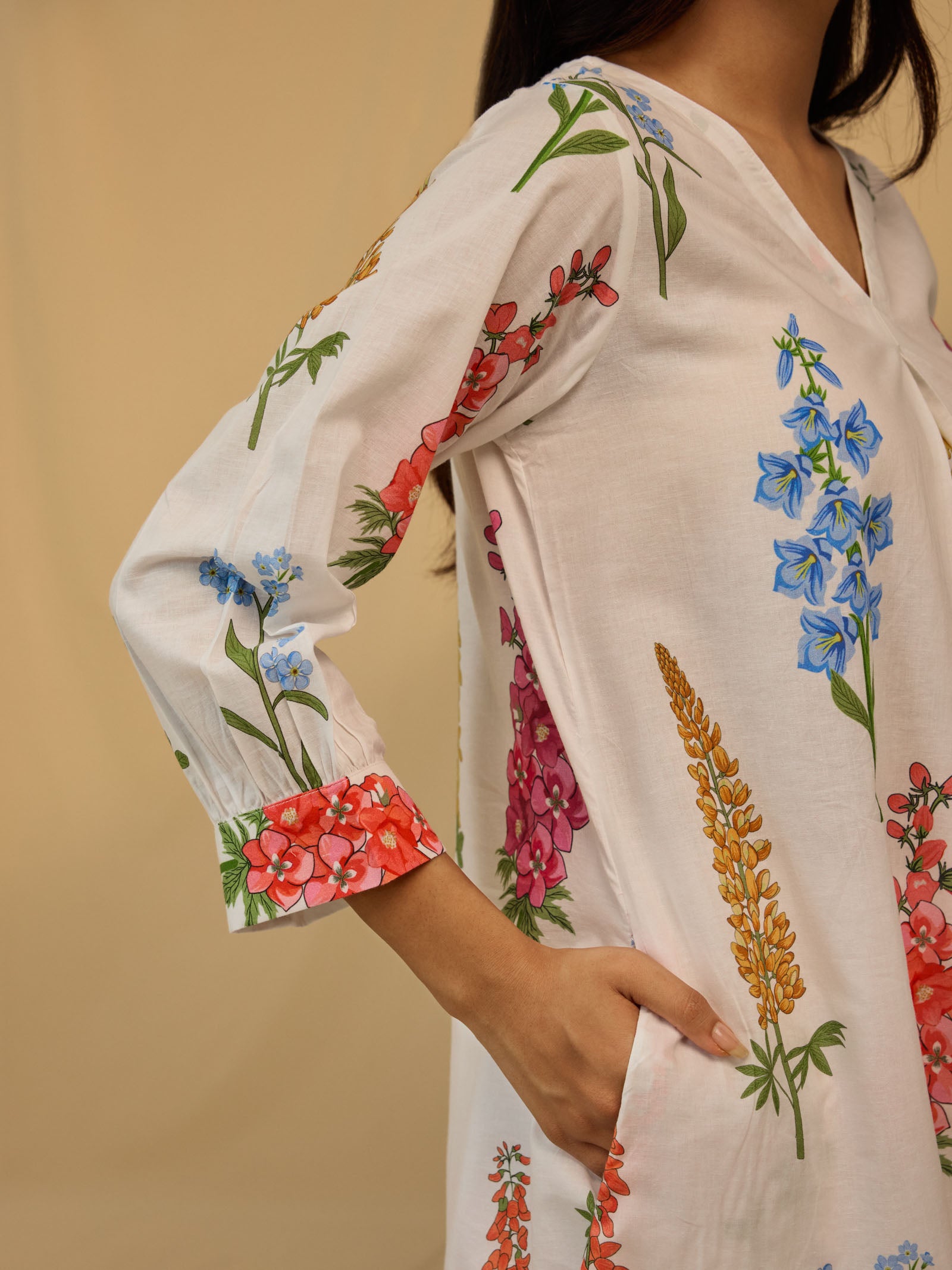 Blooming Dales Cotton Kurta