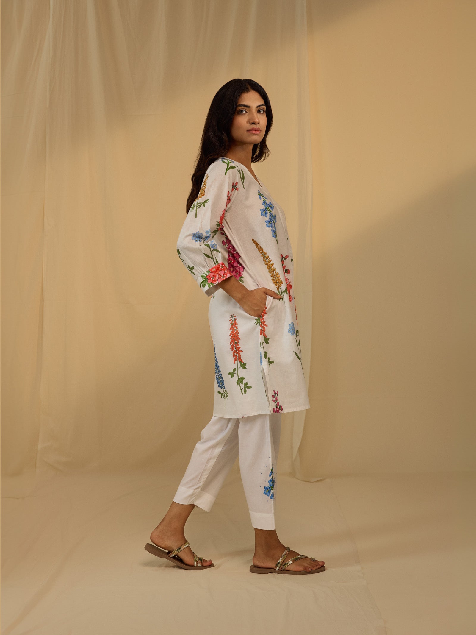 Blooming Dales Cotton Kurta