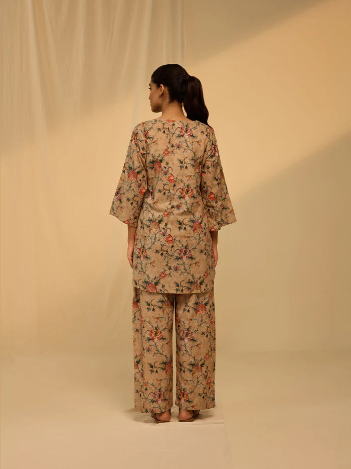 Dusk Cotton Night Suit