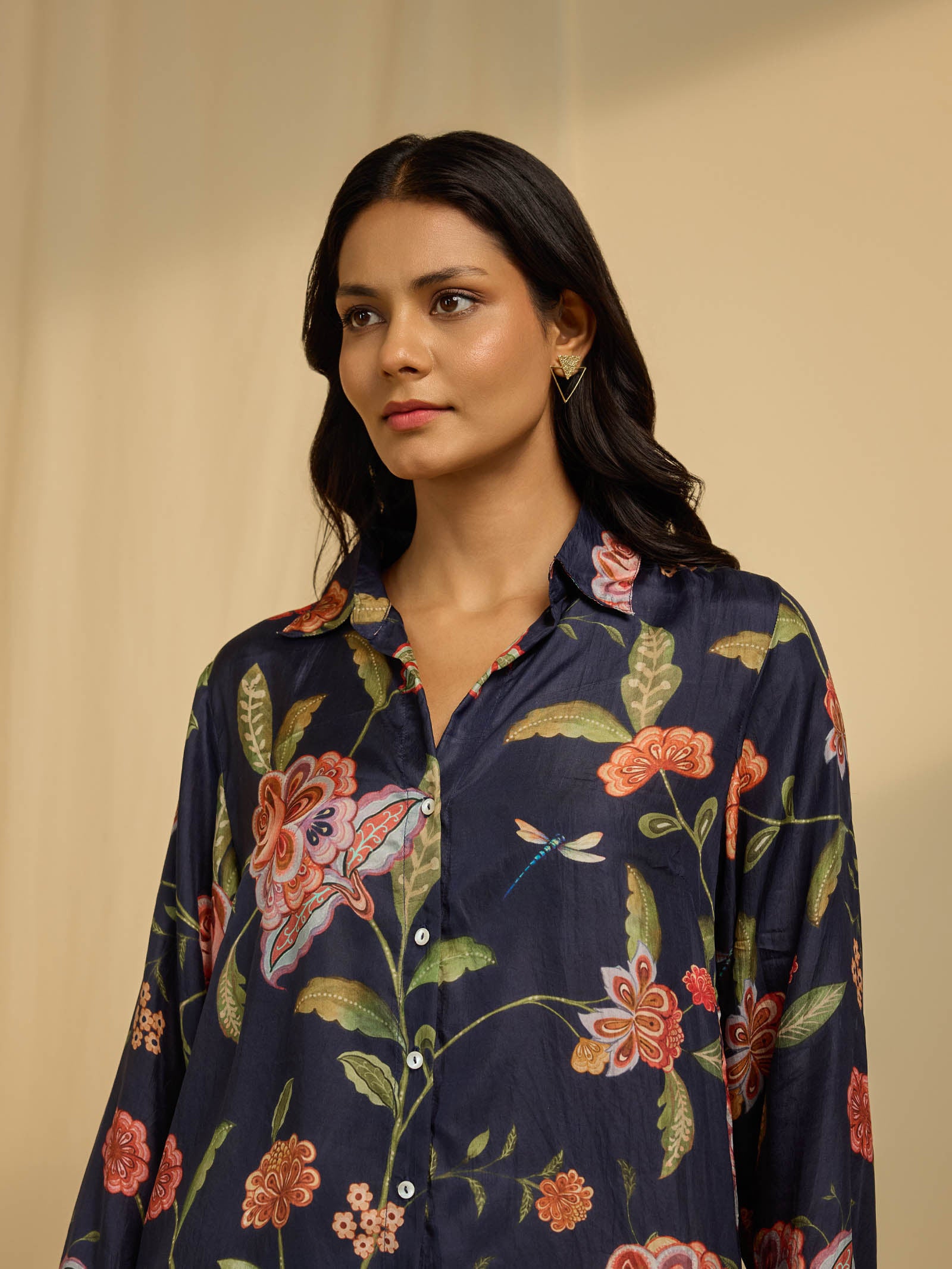 Vogue Silk Shirt - Cocktail