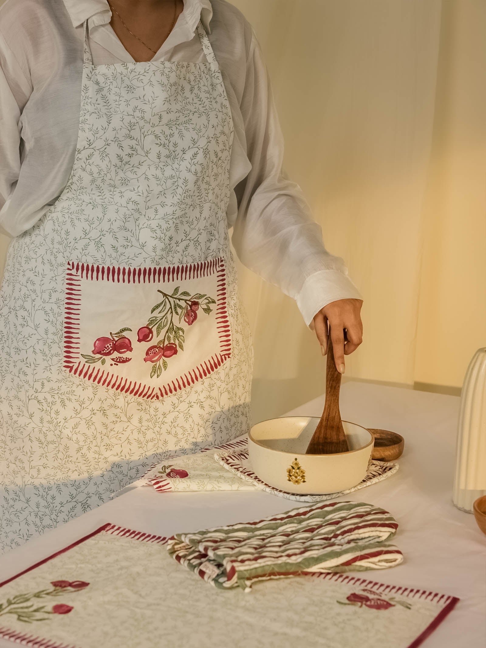 Pomegranate Apron