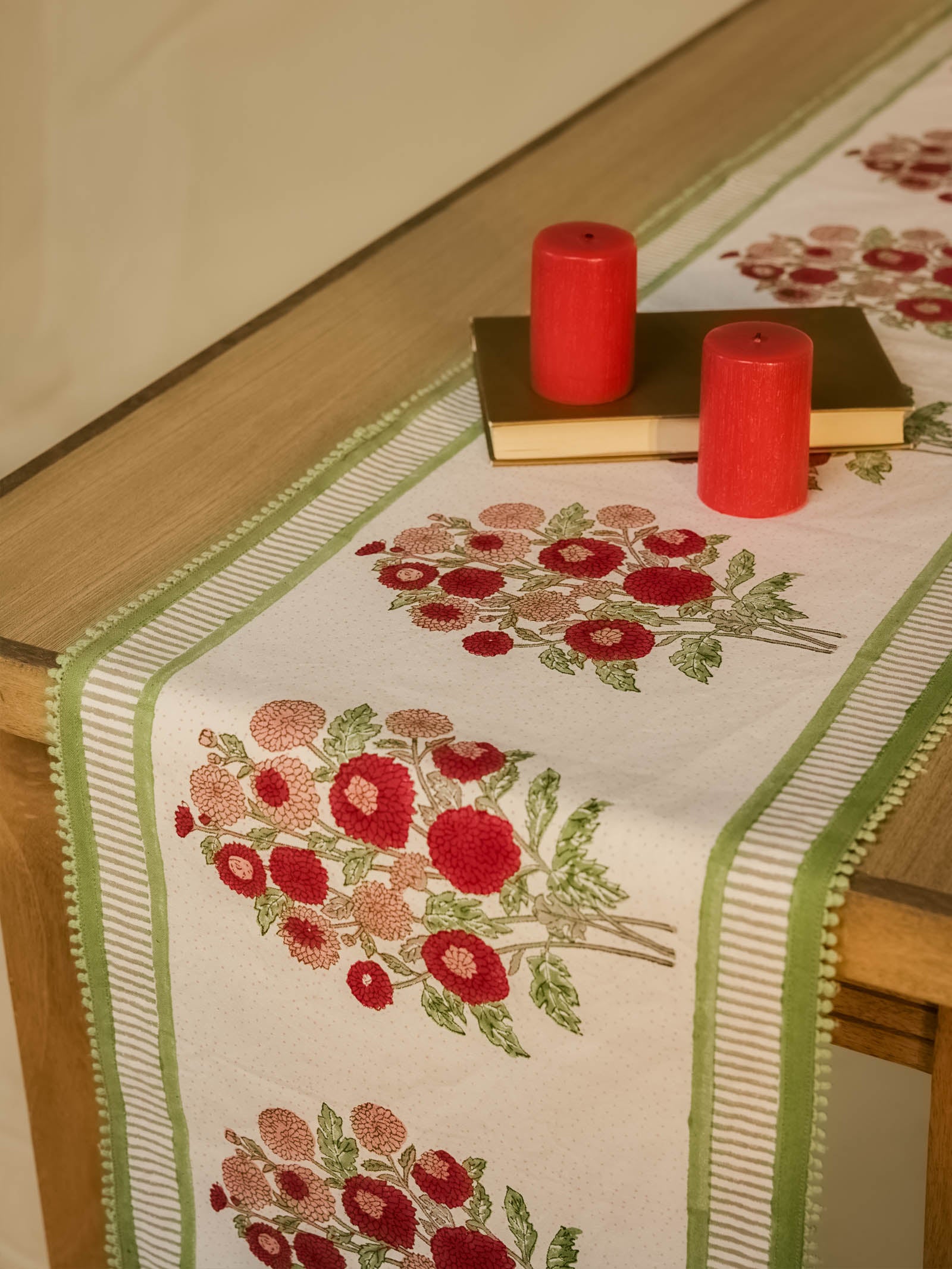 Chrysanthemum Table Runner