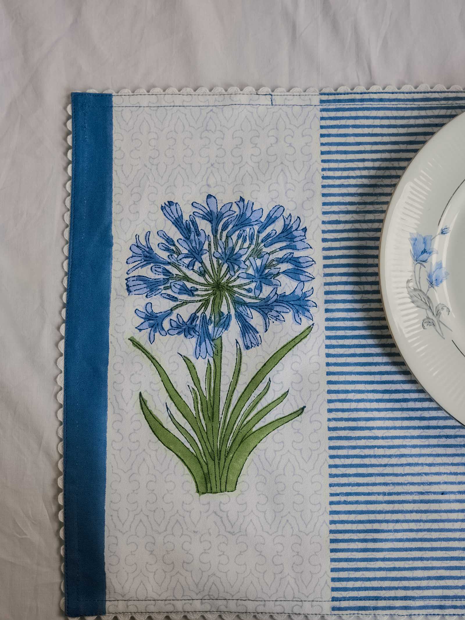 Agapanthus Table Mat