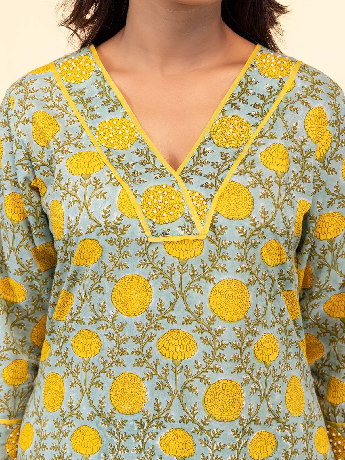 Marigold Muse Cotton Kurta