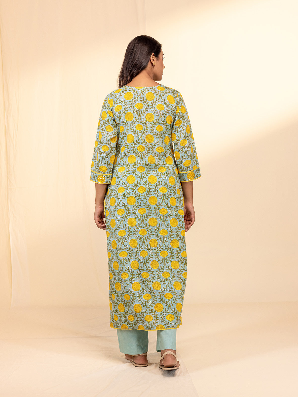 Marigold Muse Cotton Kurta