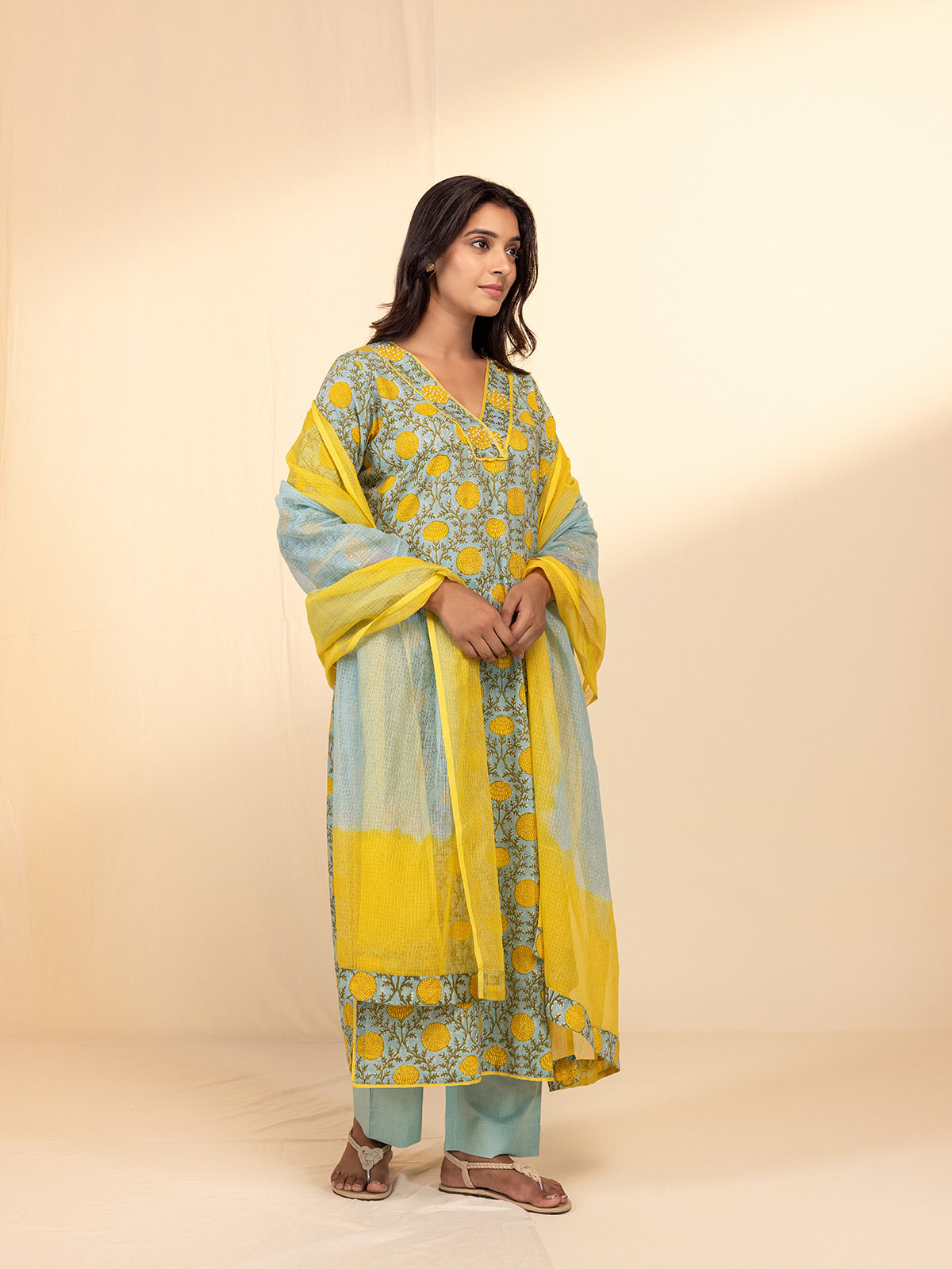 Marigold Muse Cotton Kurta