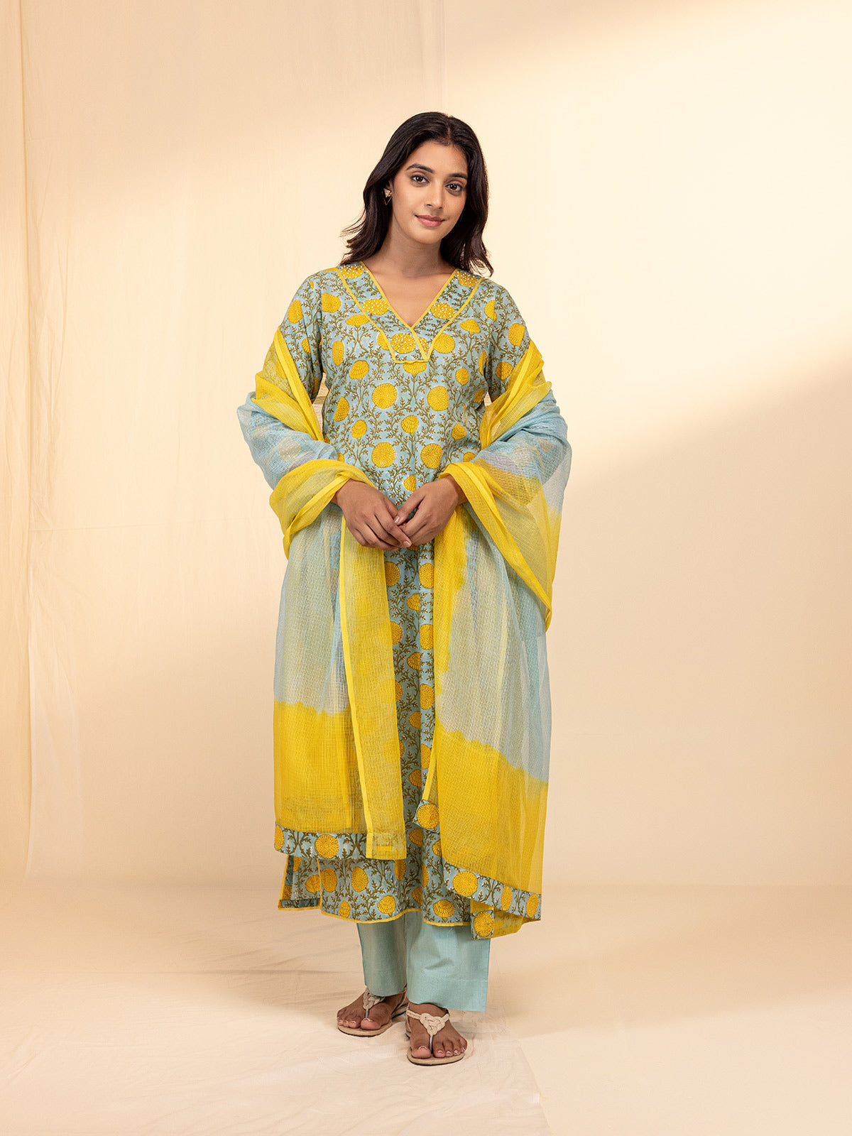 Marigold Muse Cotton Kurta