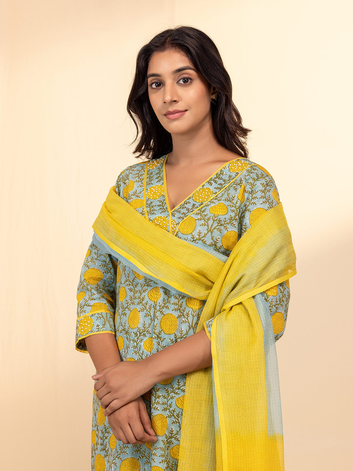 Marigold Muse Cotton Kurta