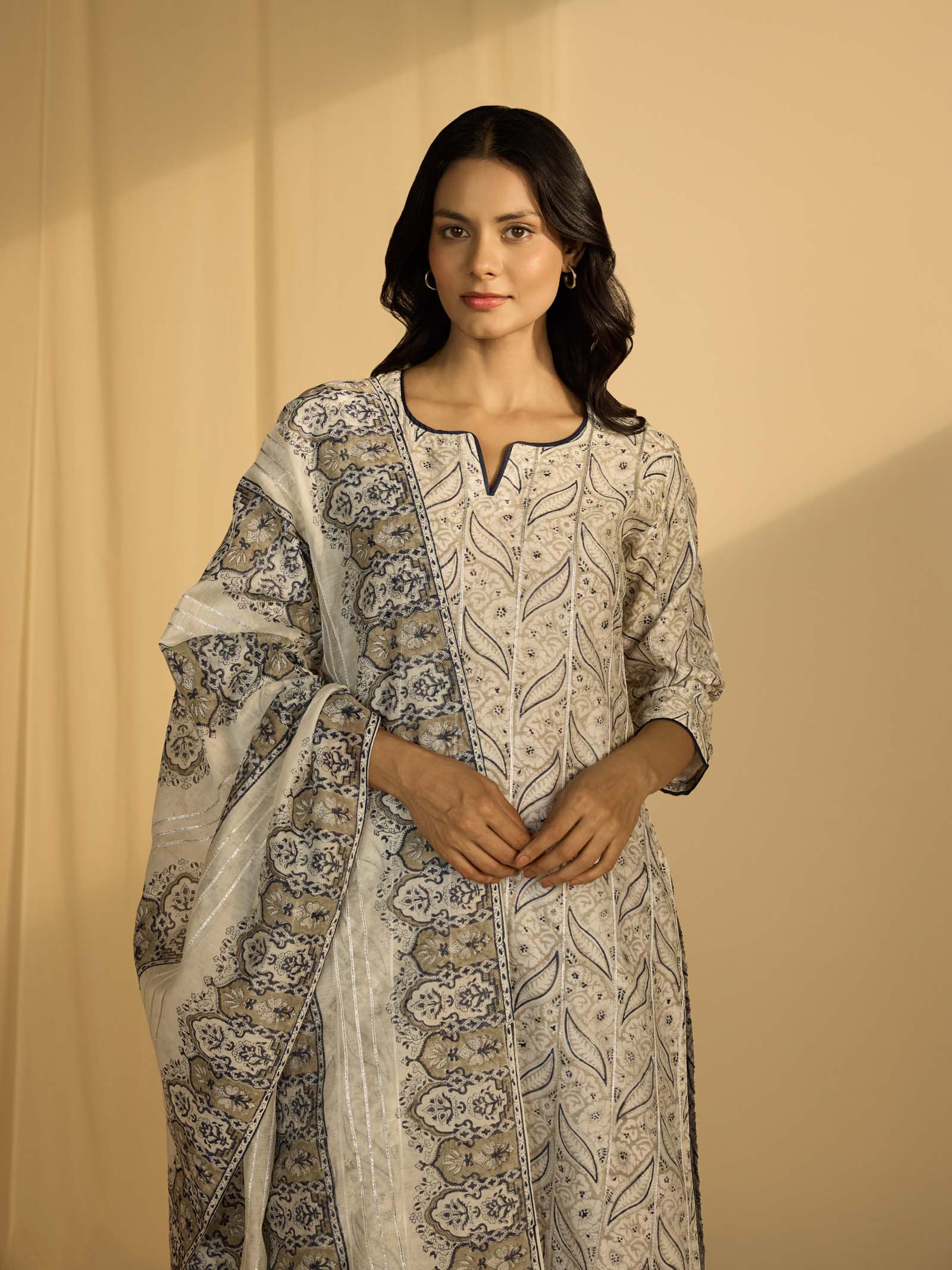 Dust Chanderi Dupatta