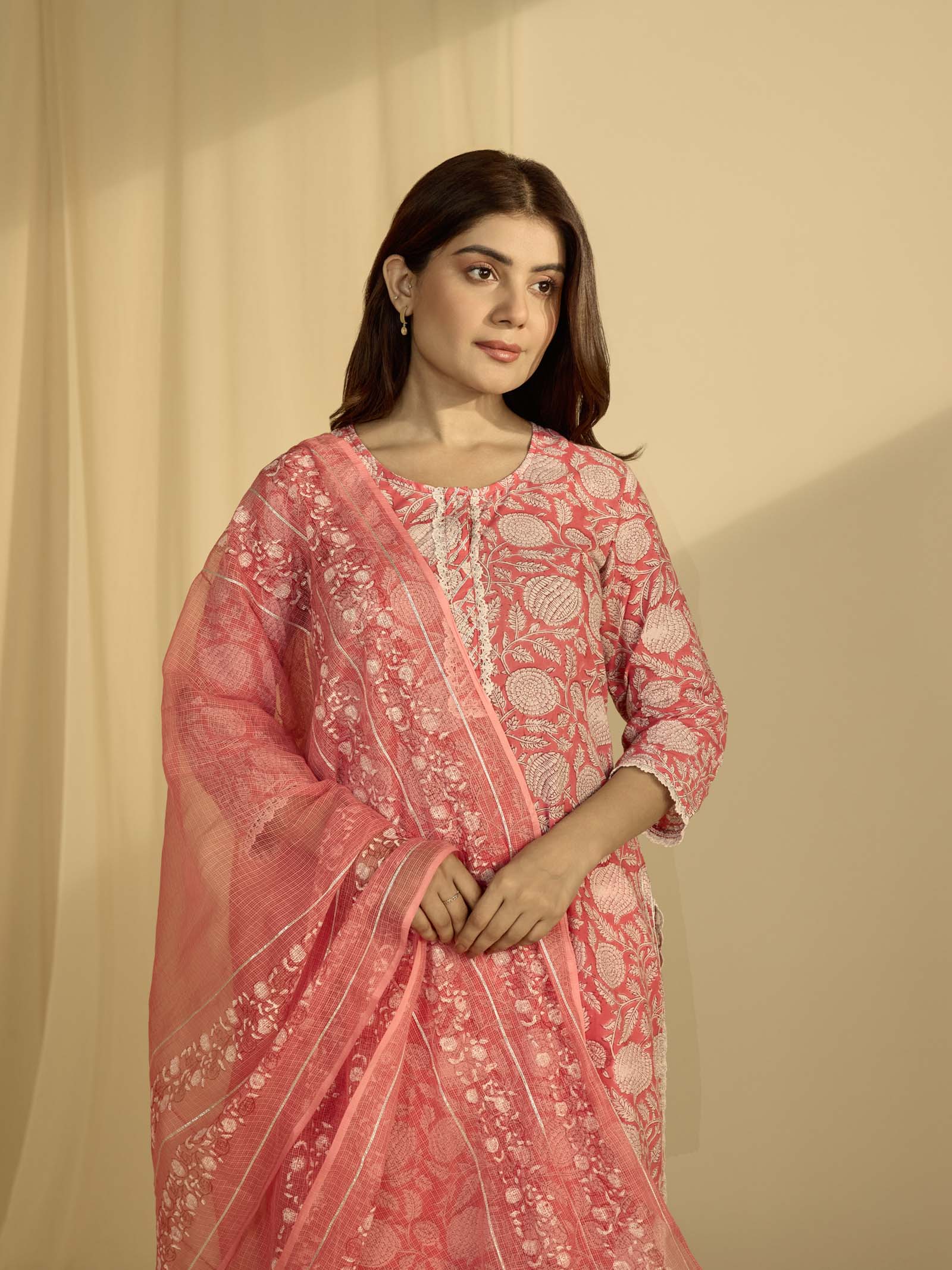 Too Pink Kota Dupatta