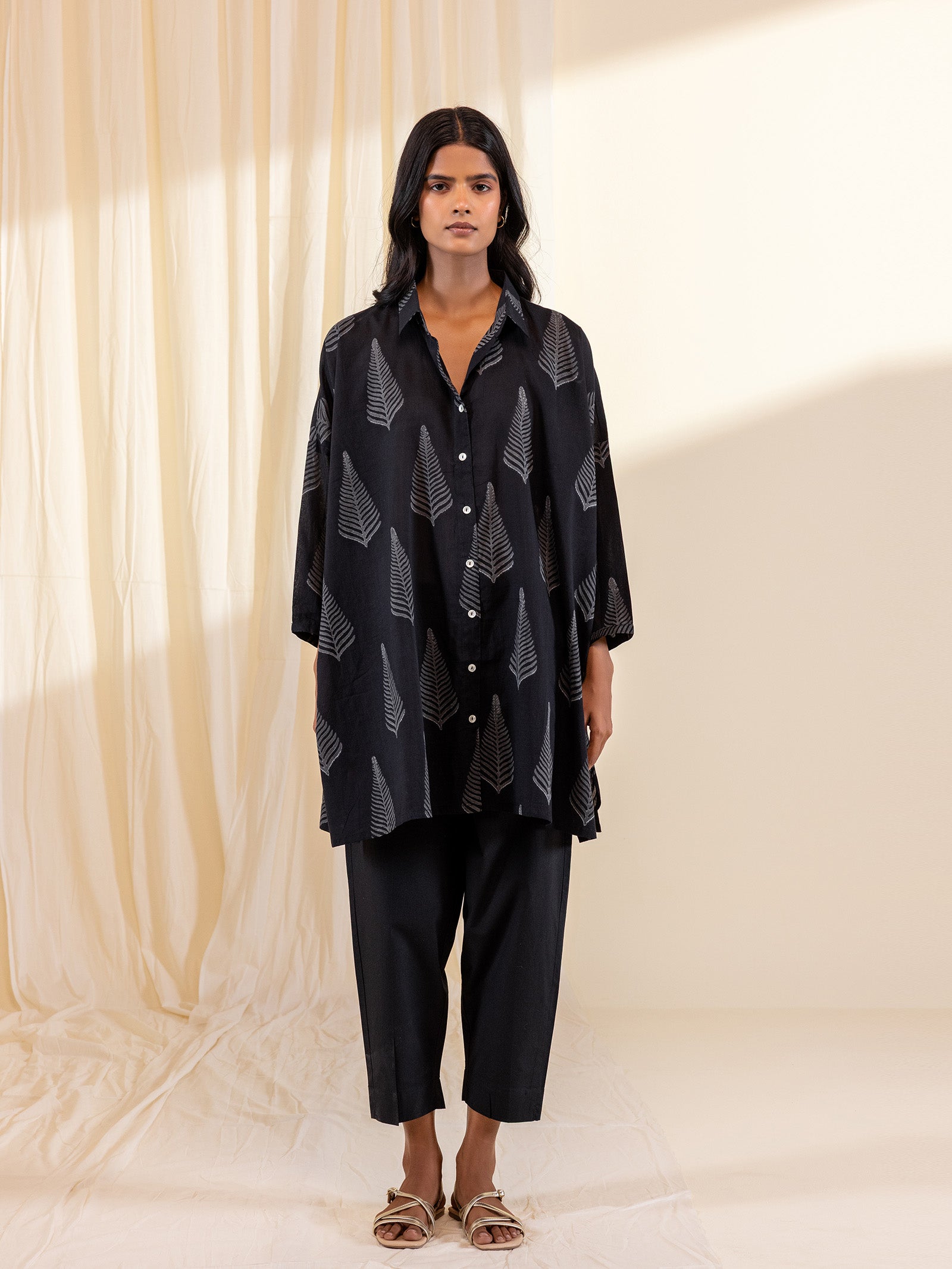 Madras Voile Shirt - Bg Tree