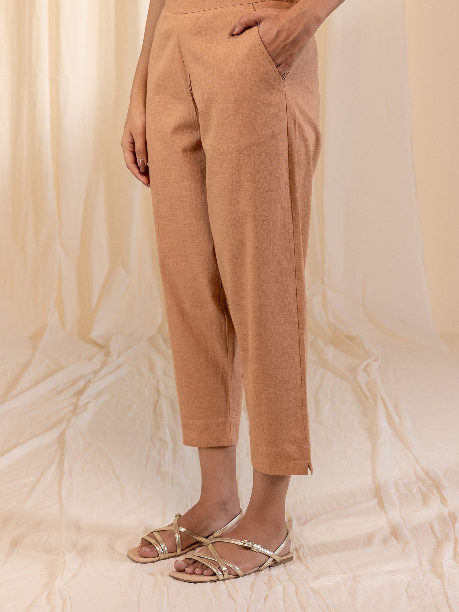 Skin Tones Cinnamon Cotton Seriously Short Pant