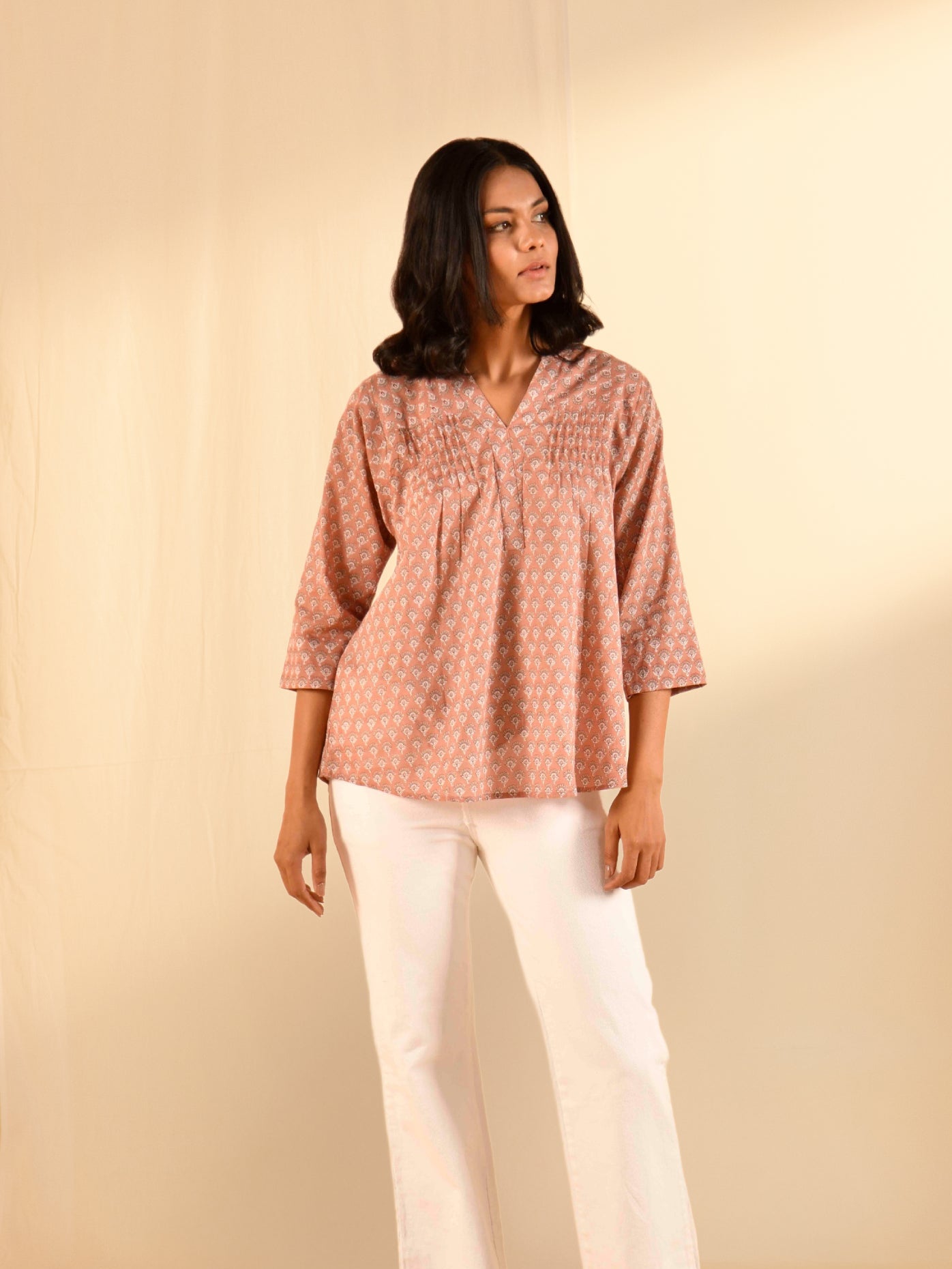 Earthy Roots Voile Kurti