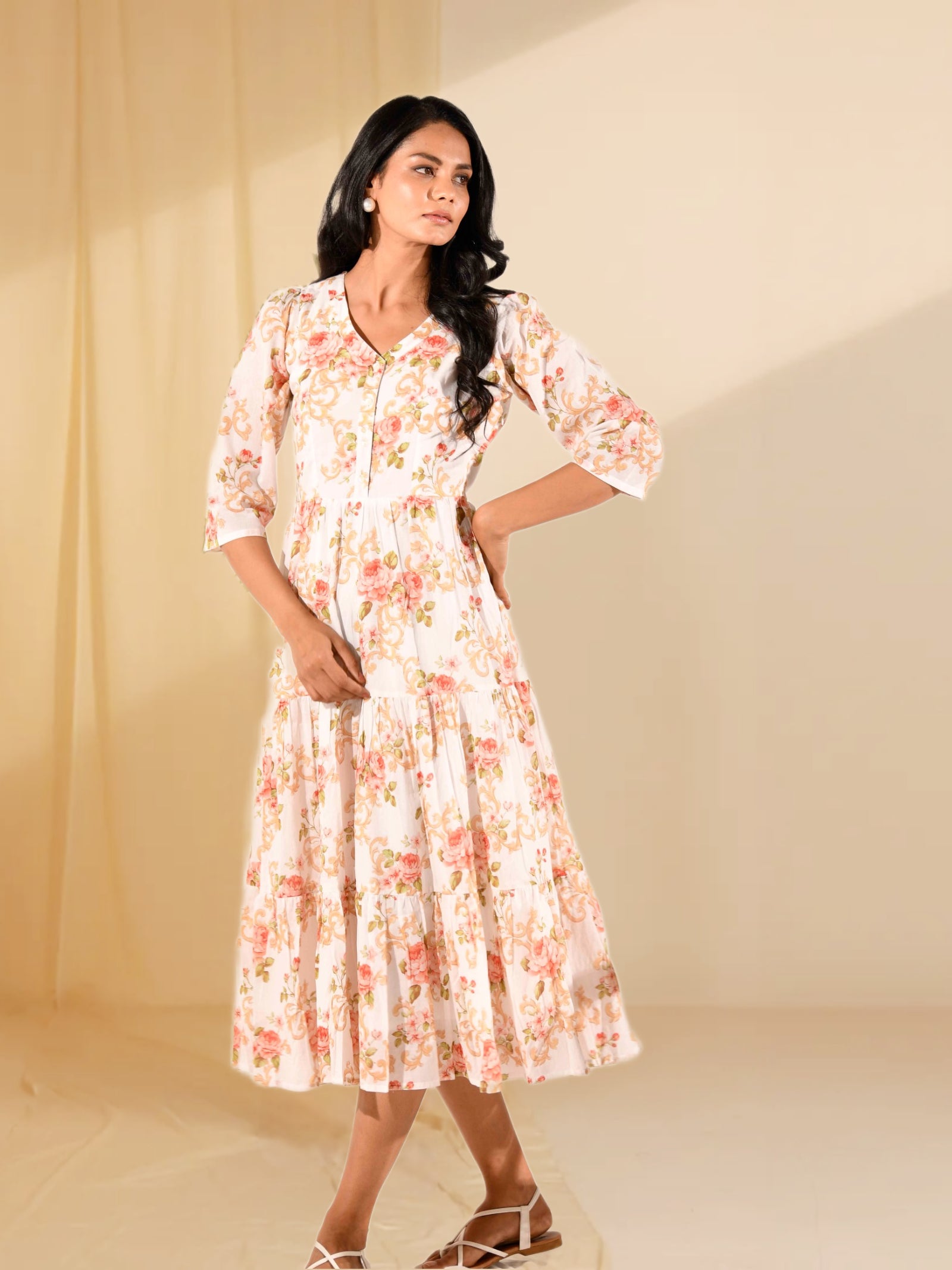Ginger Cotton Dress