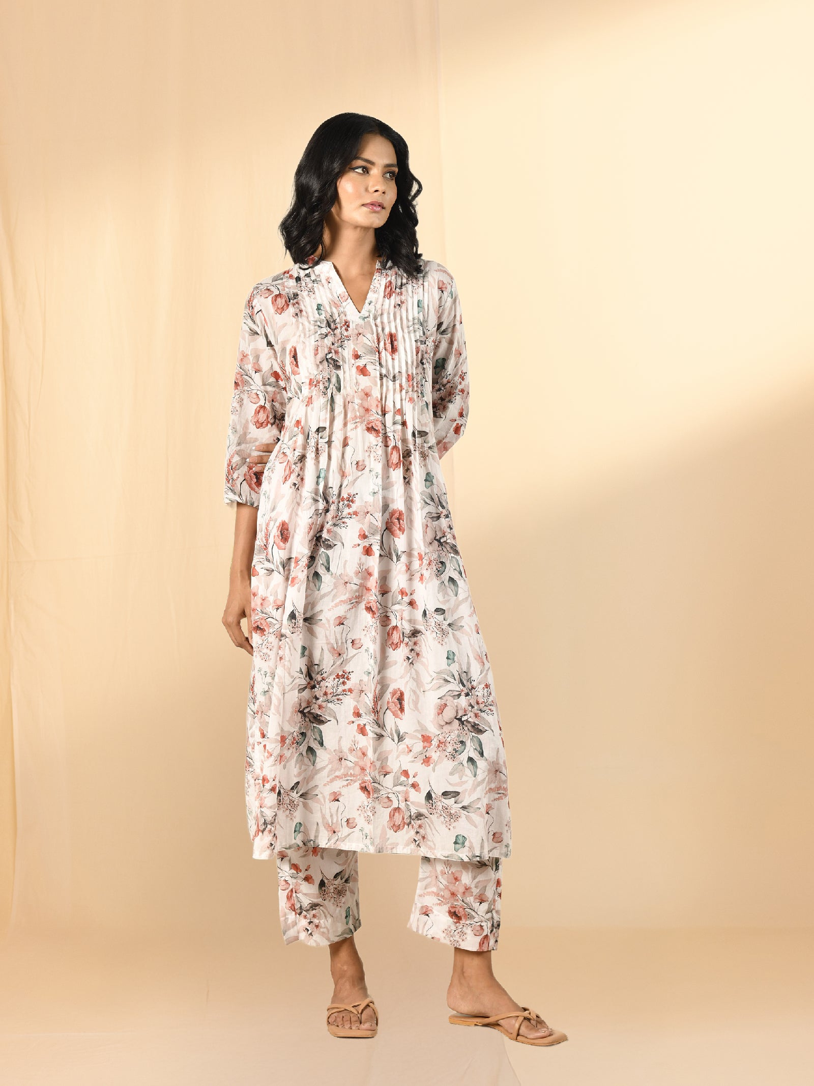 Good Vibes Voile Kurta