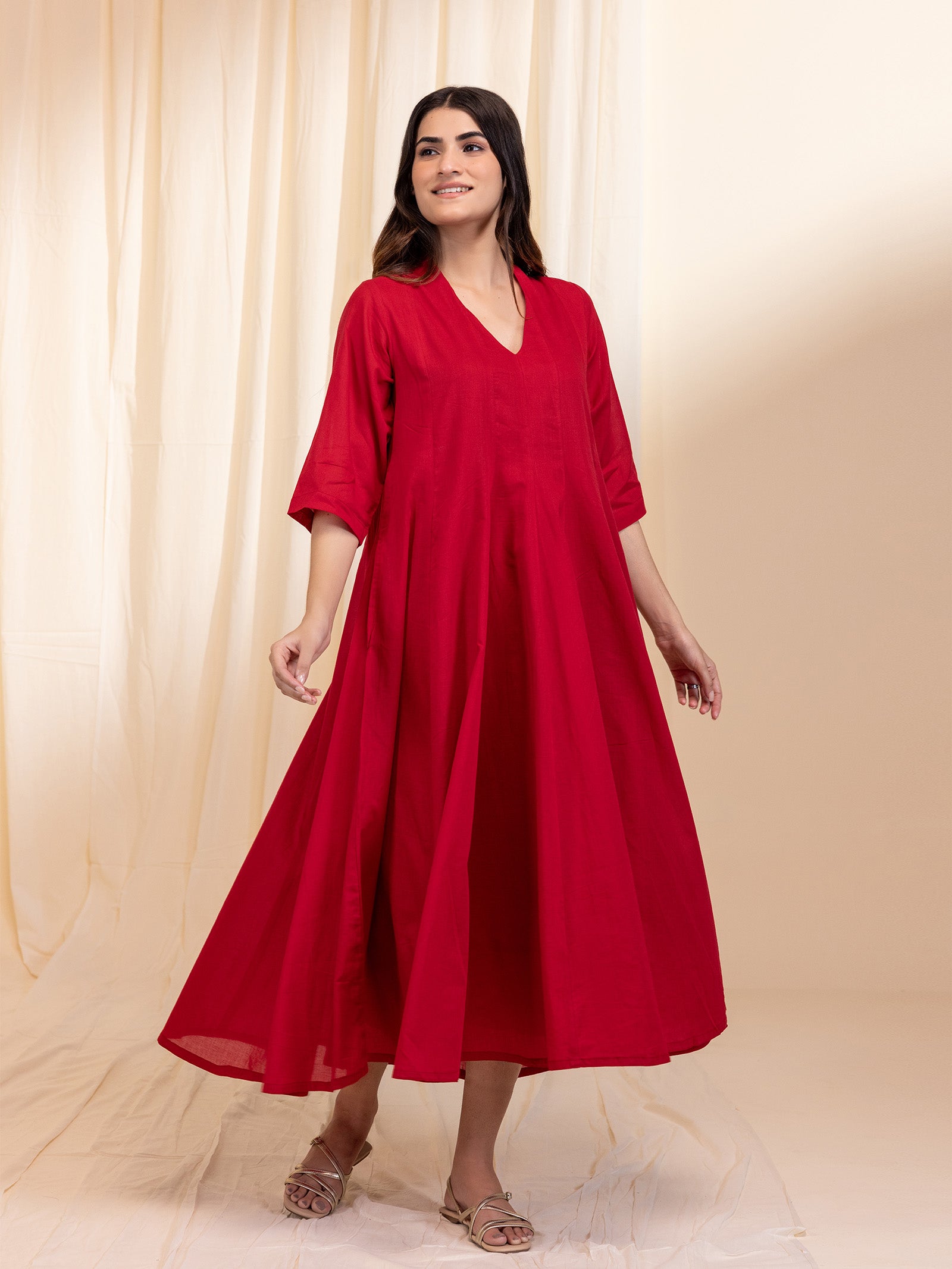 Colour Bracket Miss Rose Voile Dress