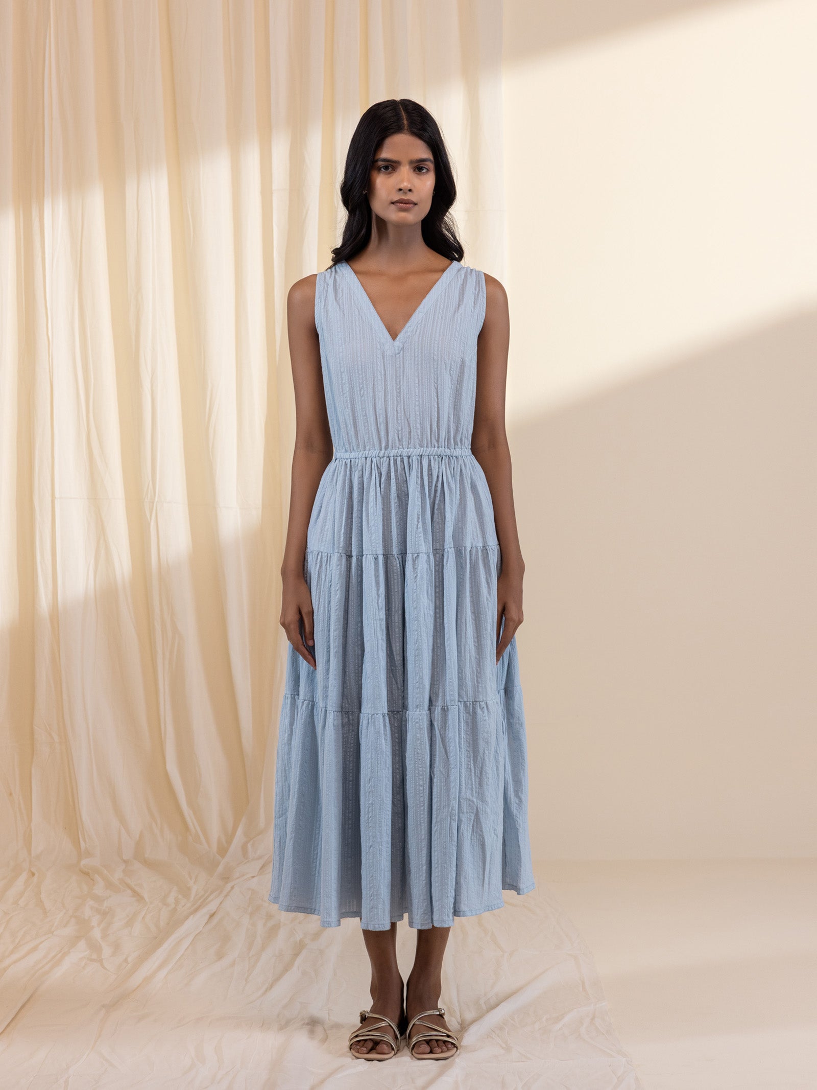 Seersucker Dress