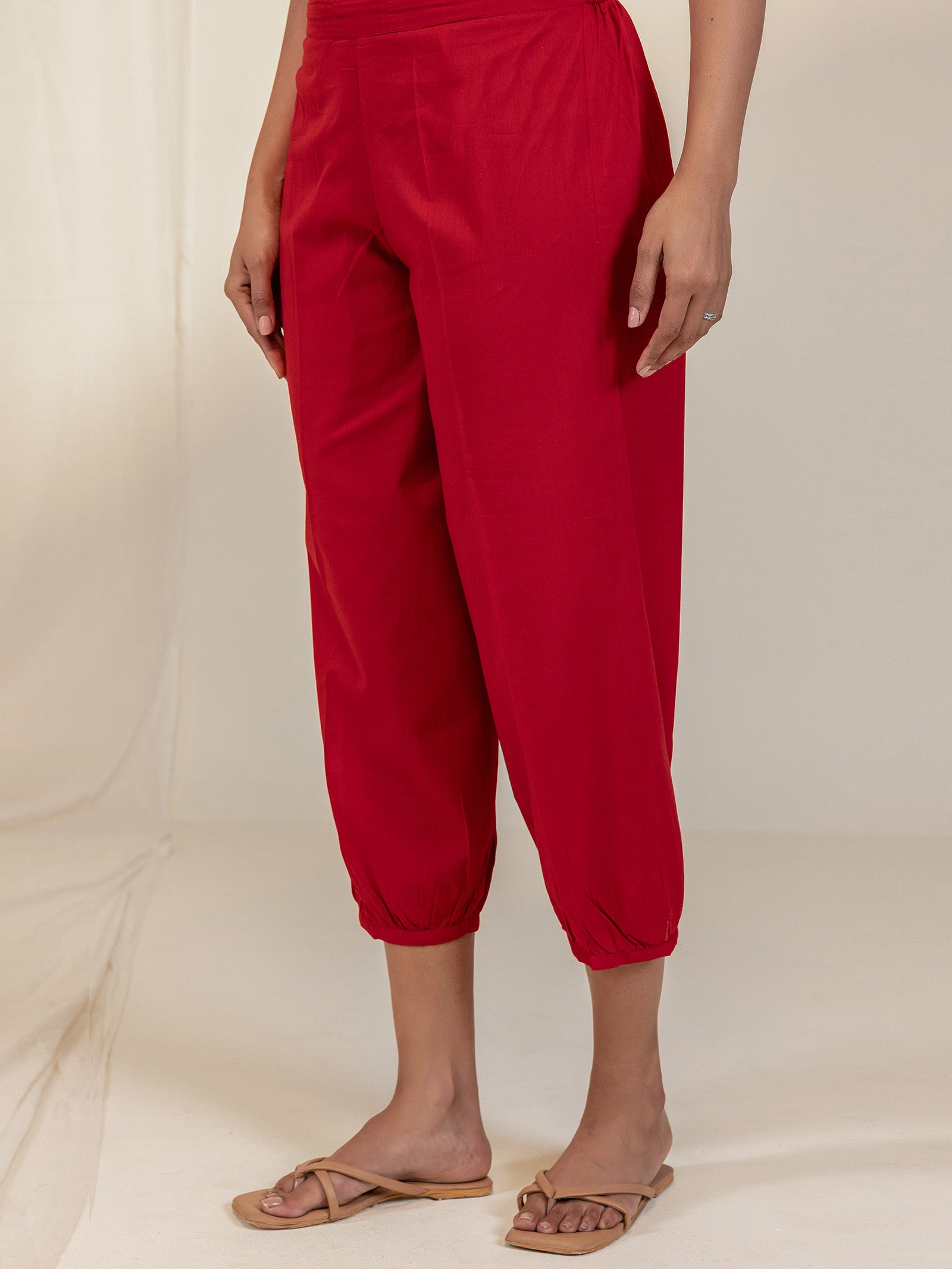 The Artisans Blood Voile Afghani Pant