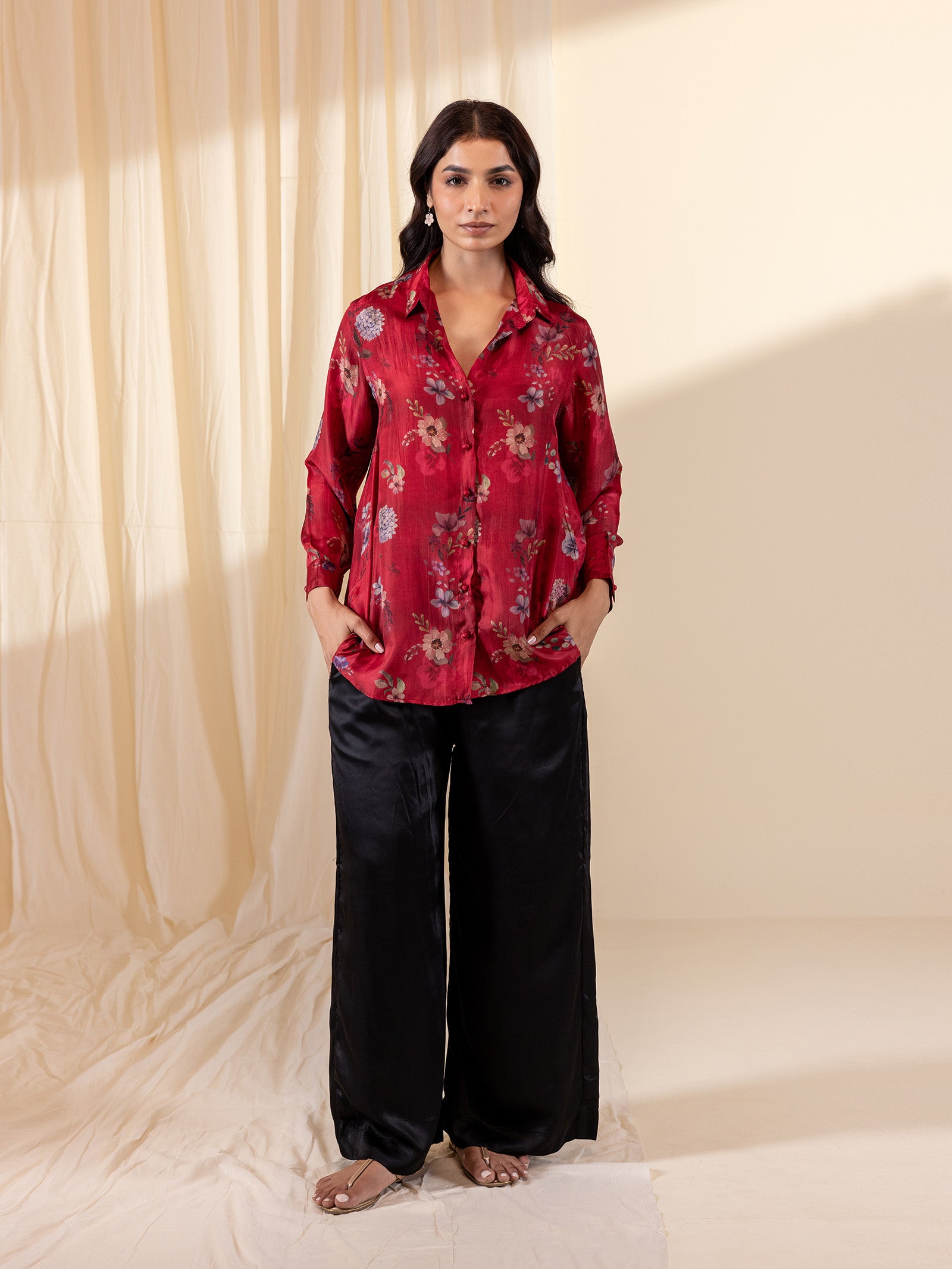 Vogue Silk Shirt - Morocco