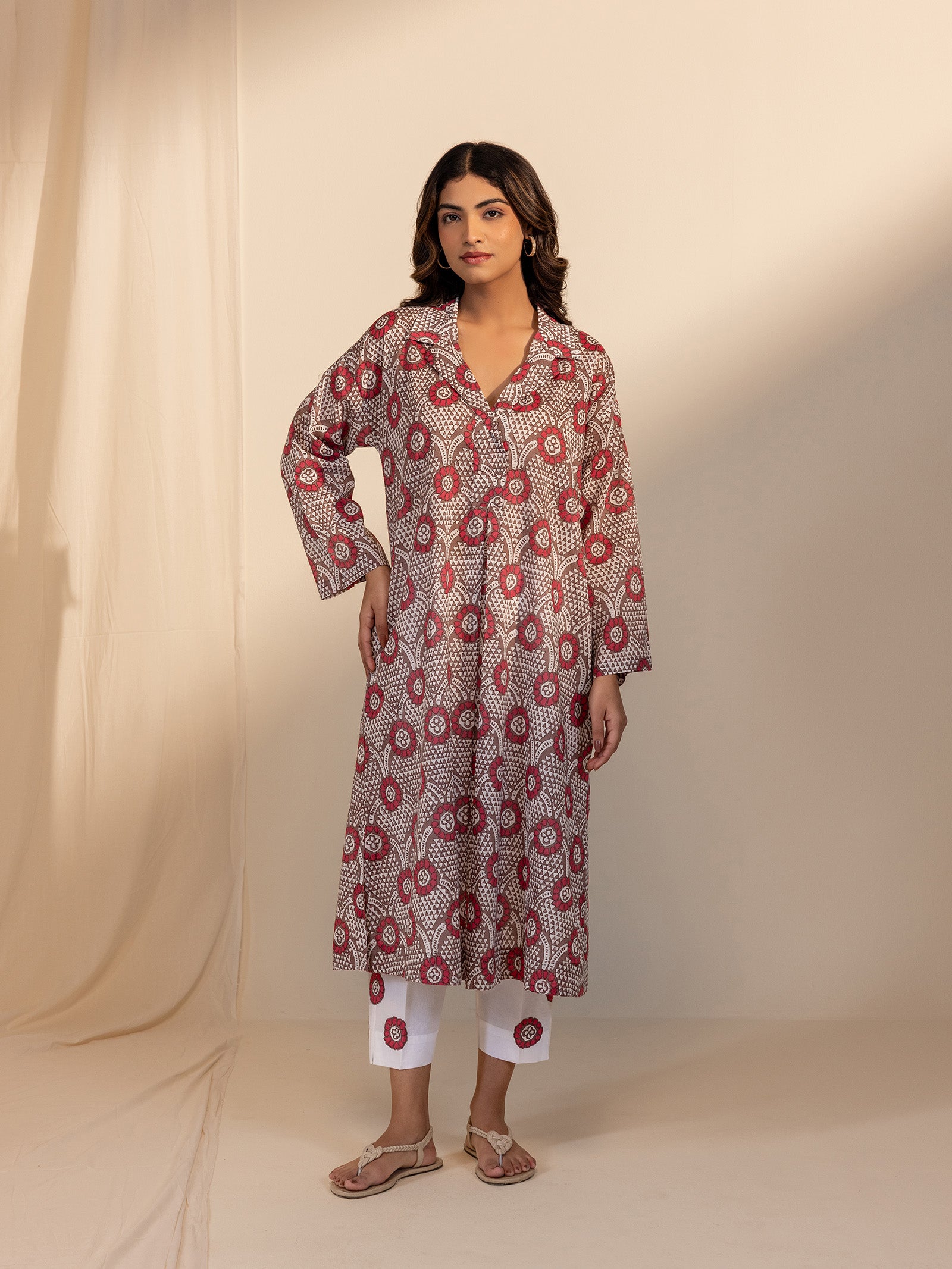 Wall Flower Voile Tunic