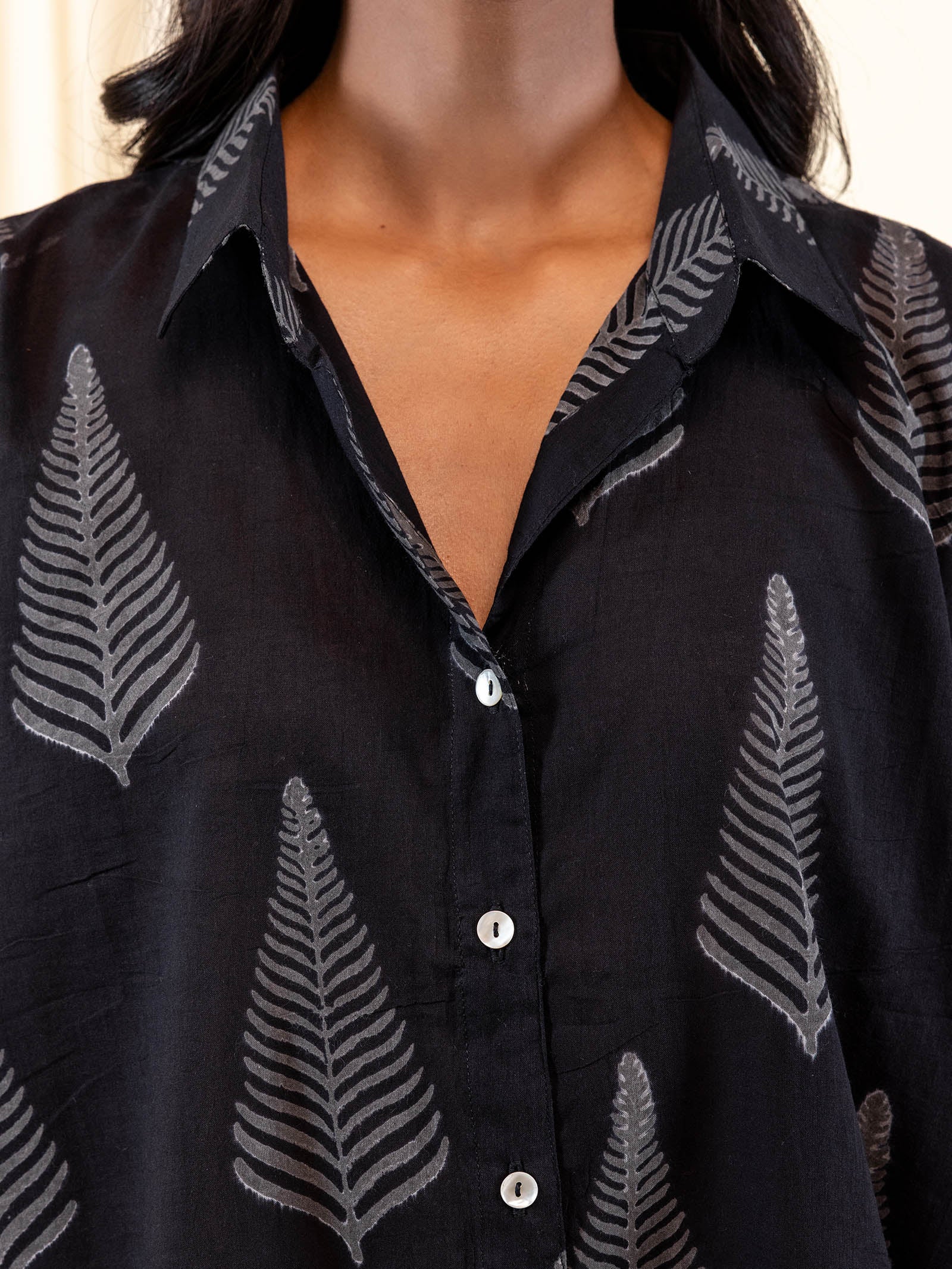 Madras Voile Shirt - Bg Tree