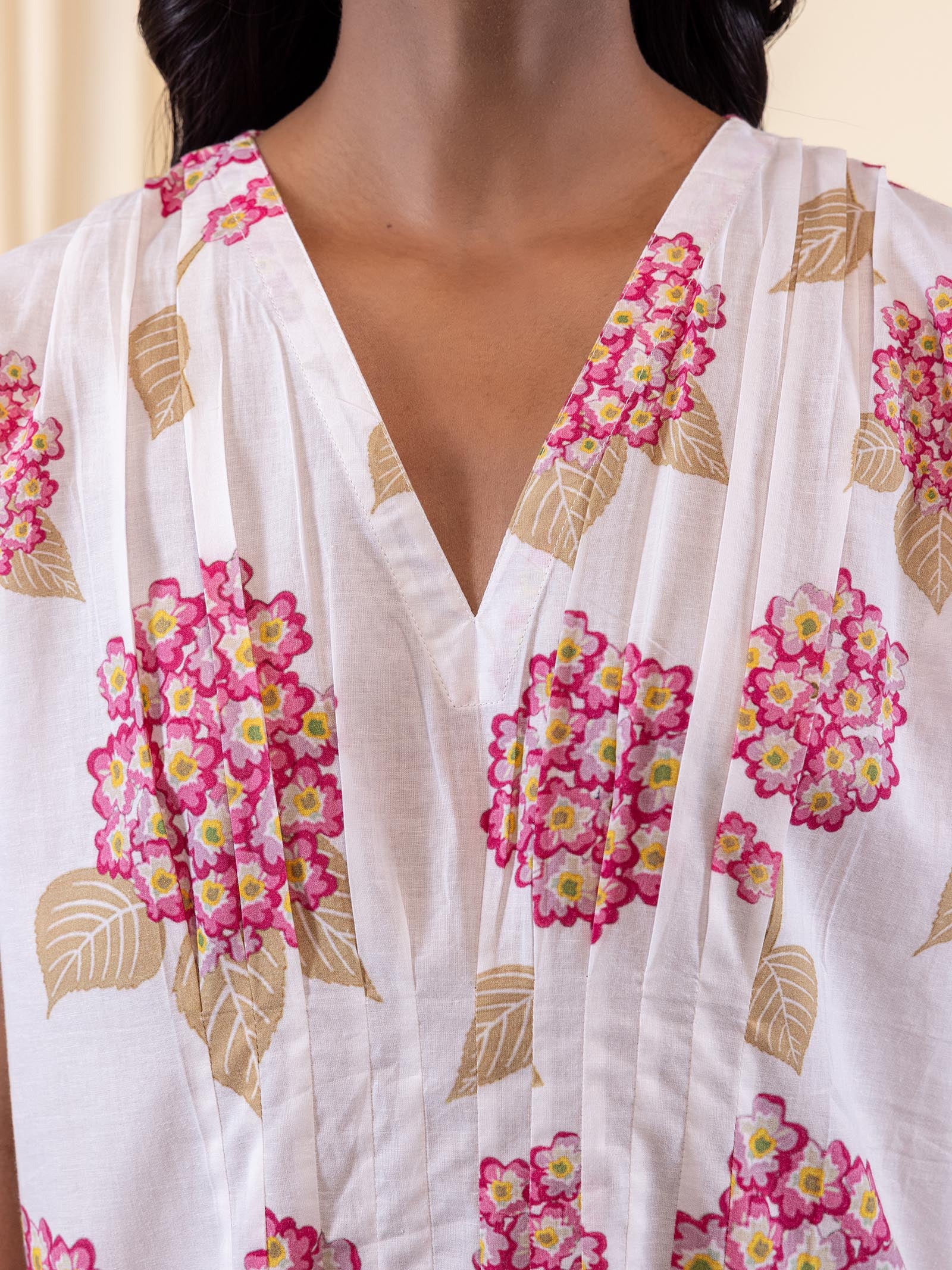 Heliotrope Bali Cotton Dress