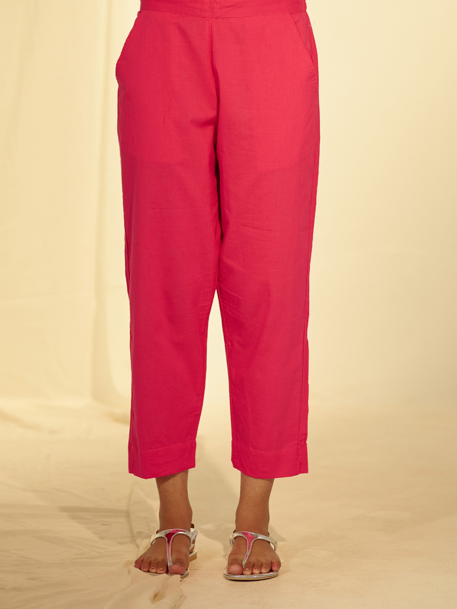 Cocktail Hot Pink Cotton Seriously Short Pant