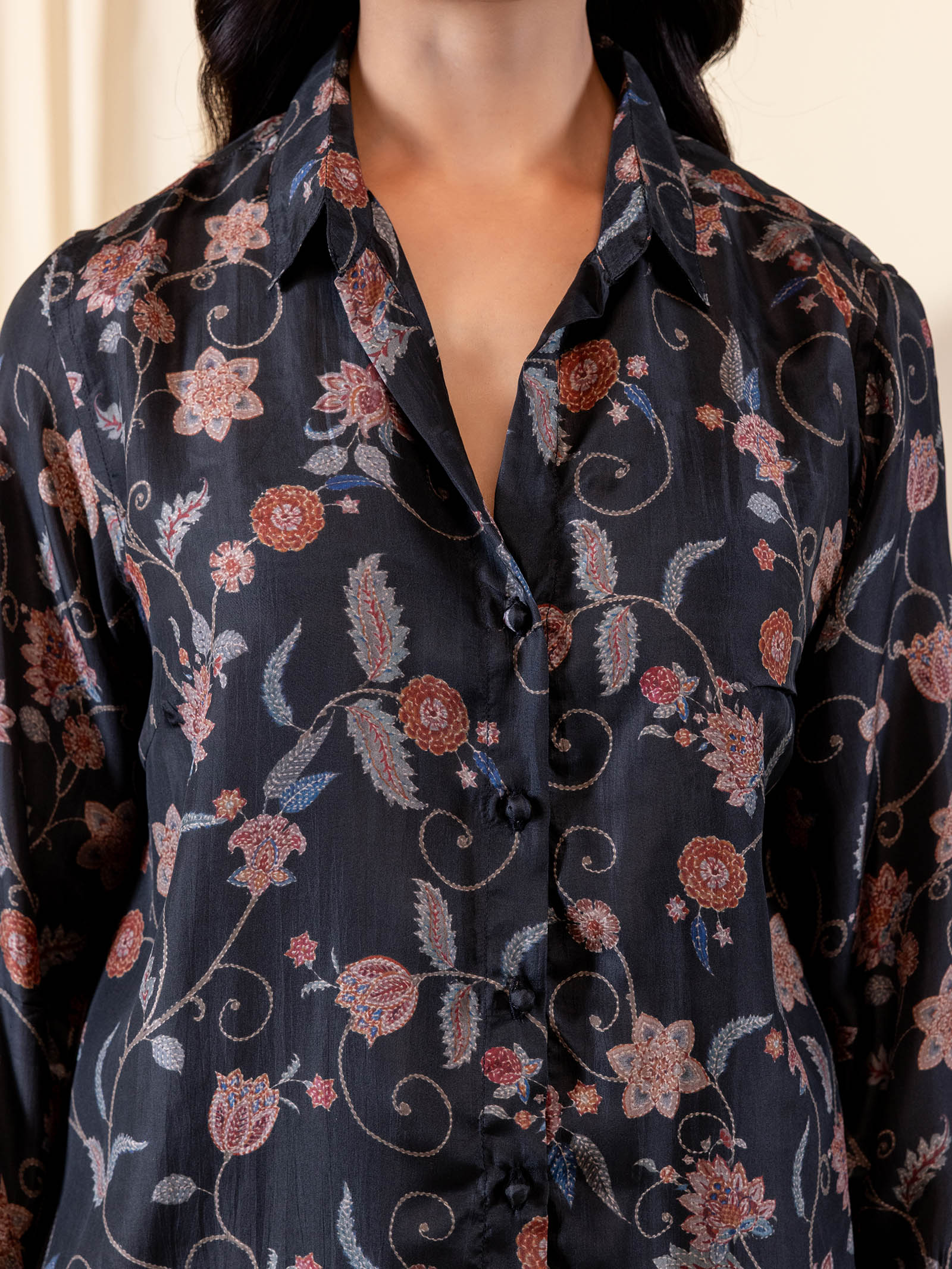 Vogue Silk Shirt - Paris