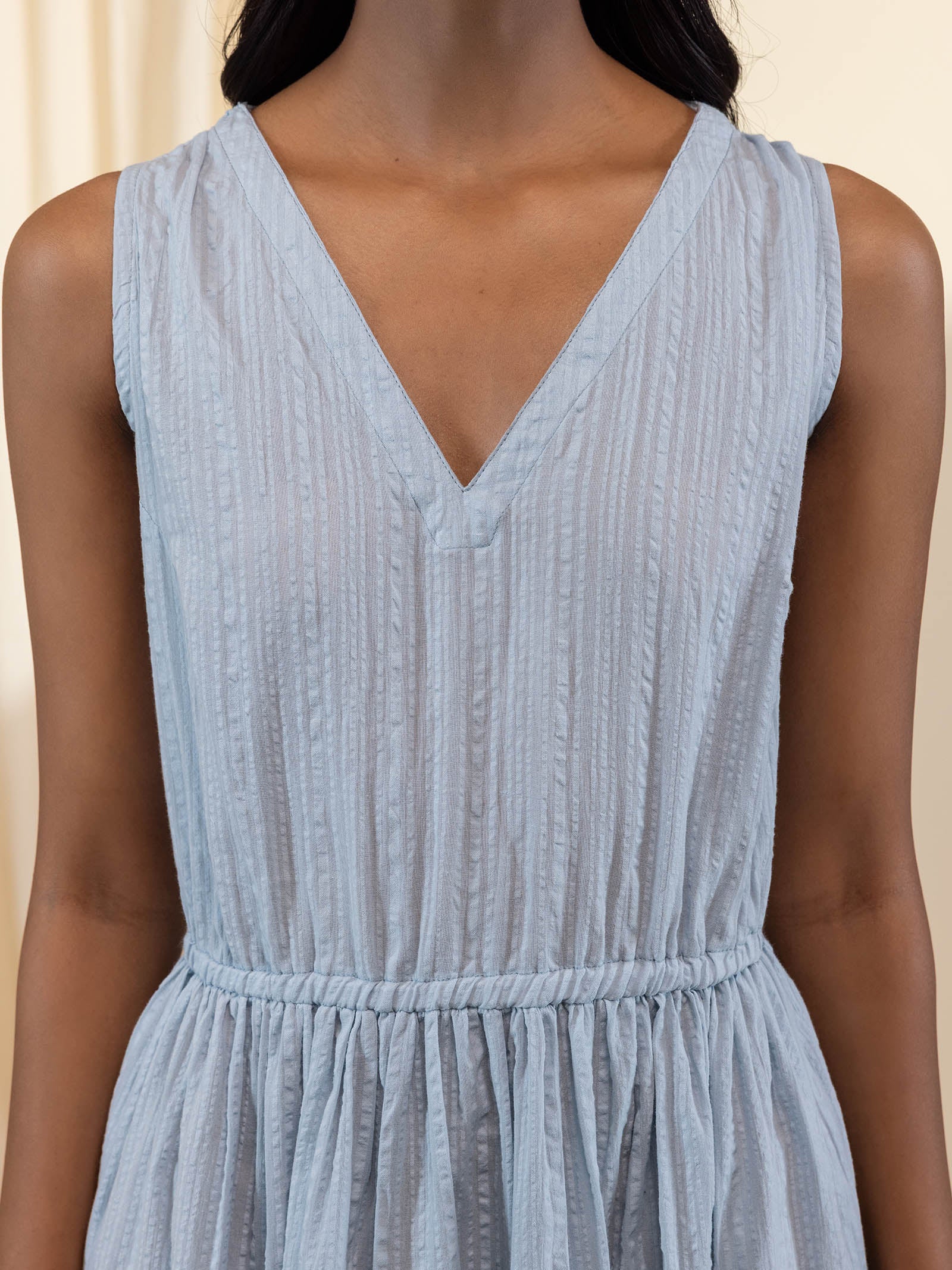 Seersucker Dress