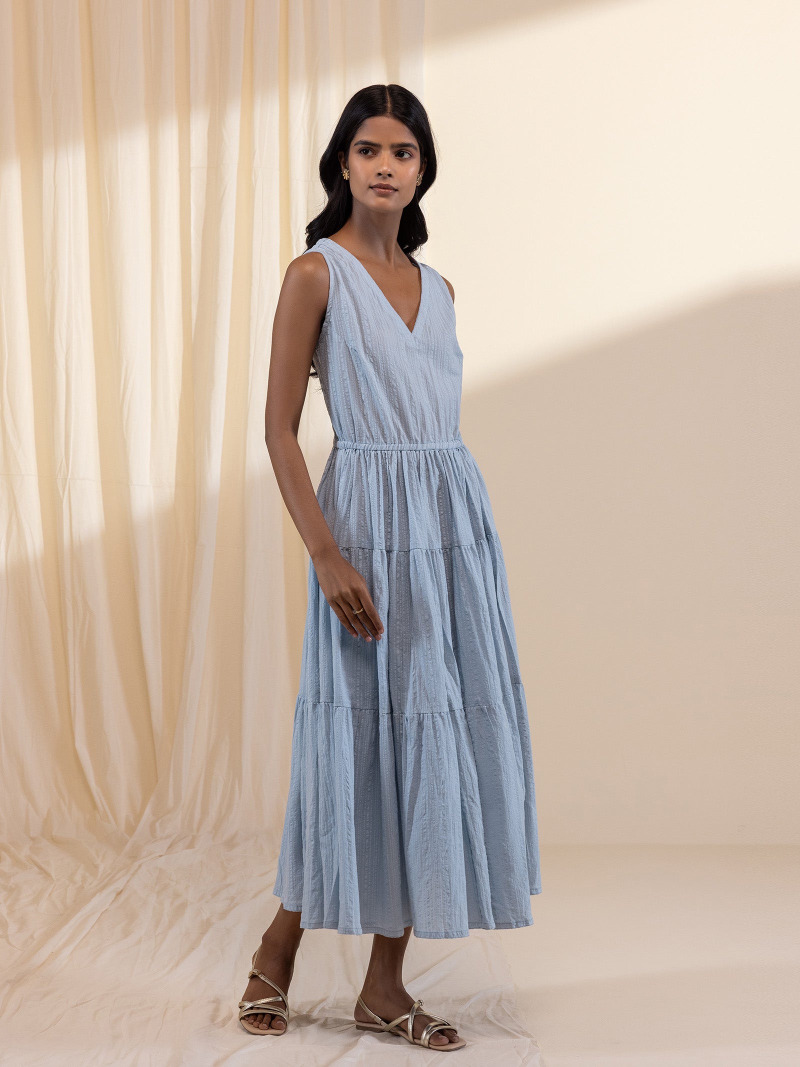Seersucker Dress