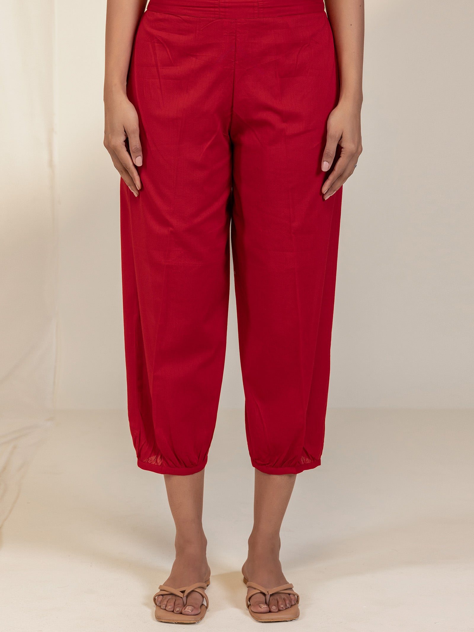 The Artisans Blood Voile Afghani Pant