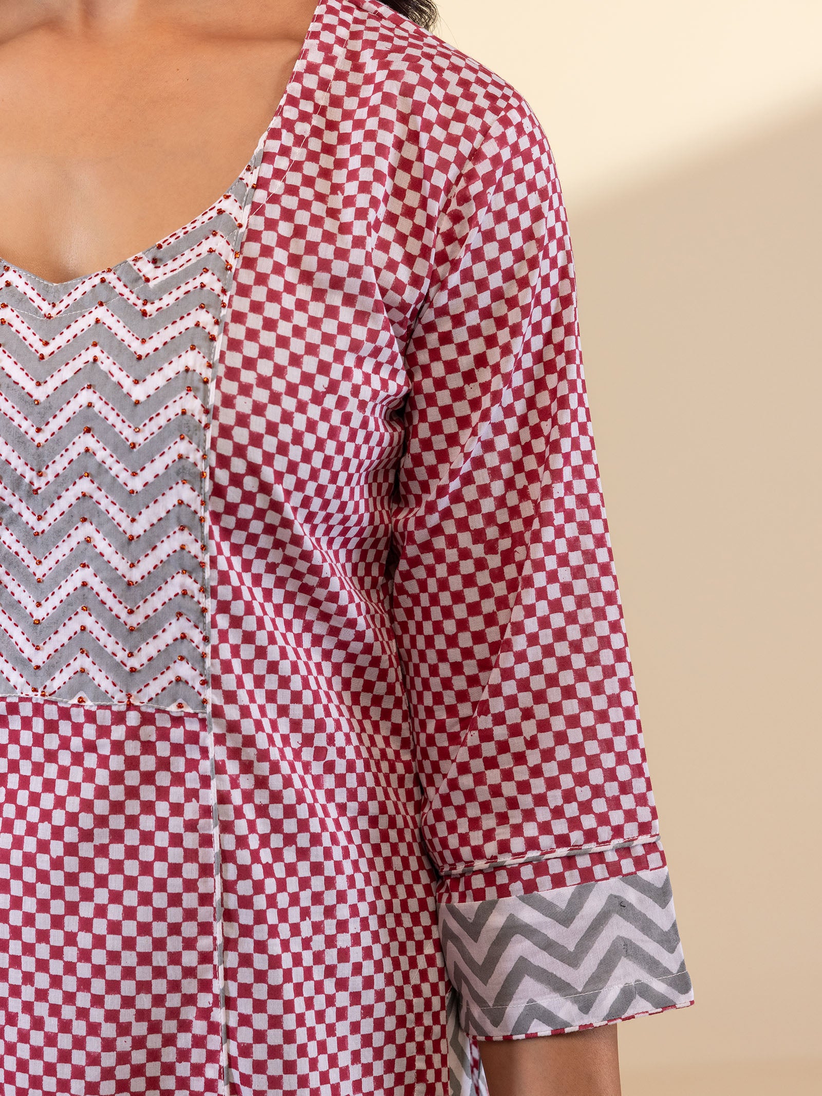 Work Wear Voile Kurta