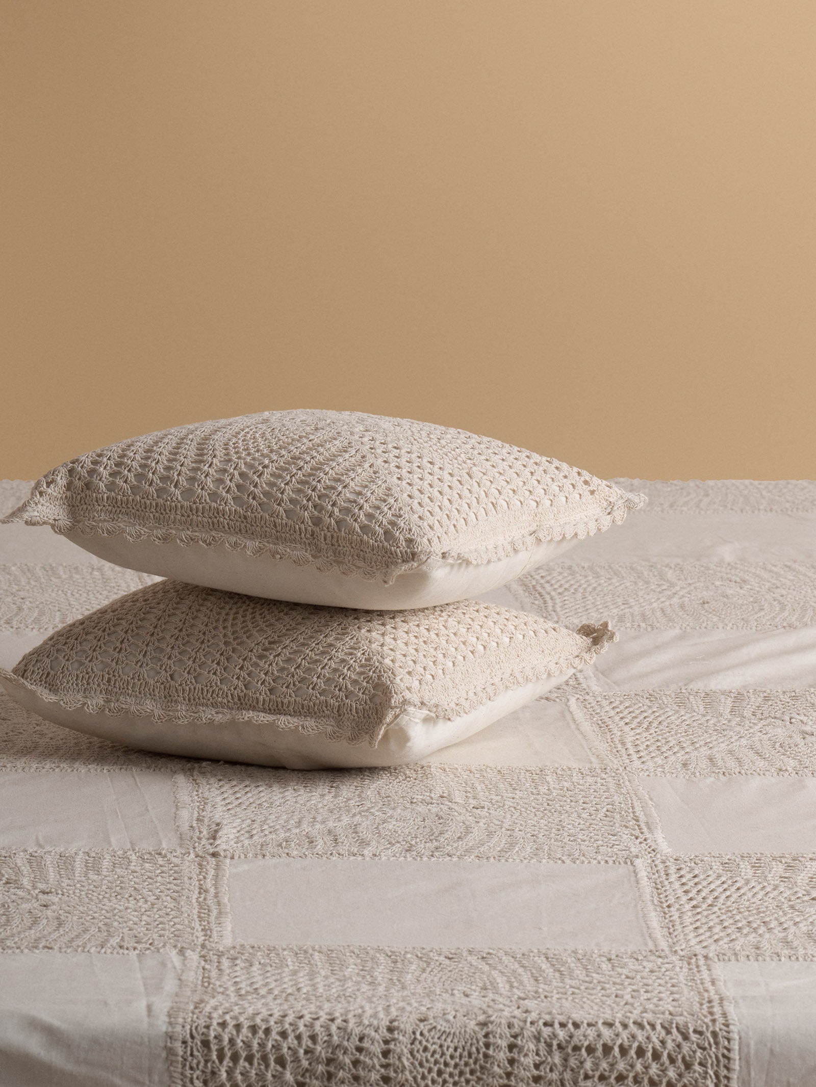 Assorted Crochet 12" x 12" Cushion Cover