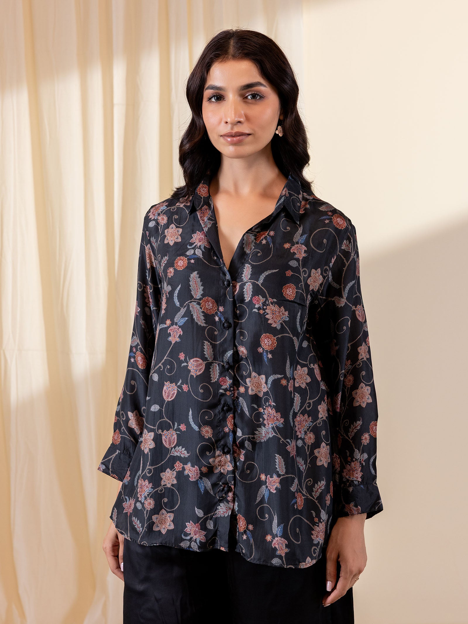 Vogue Silk Shirt - Paris