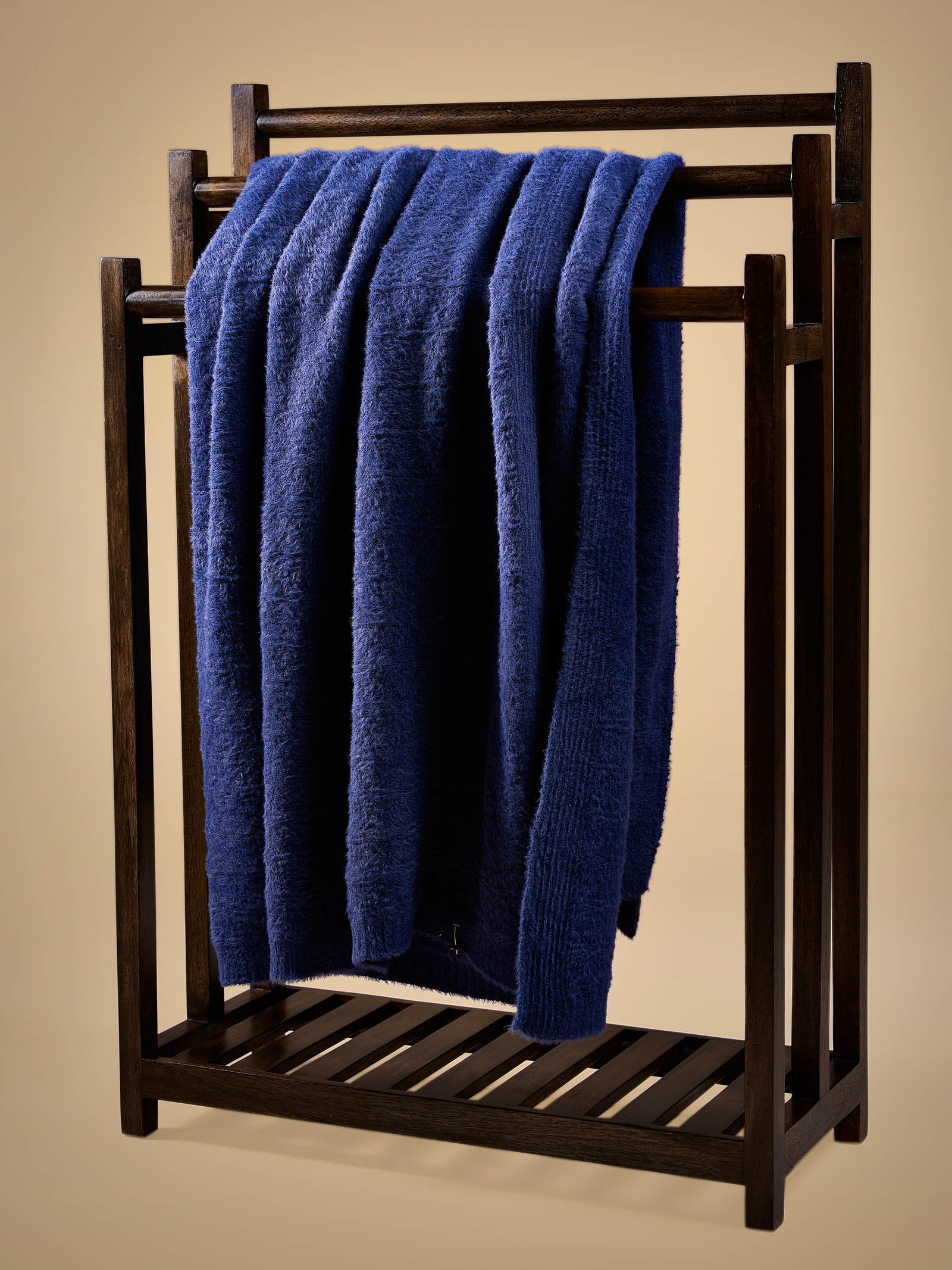 Woolen Throw Peacock