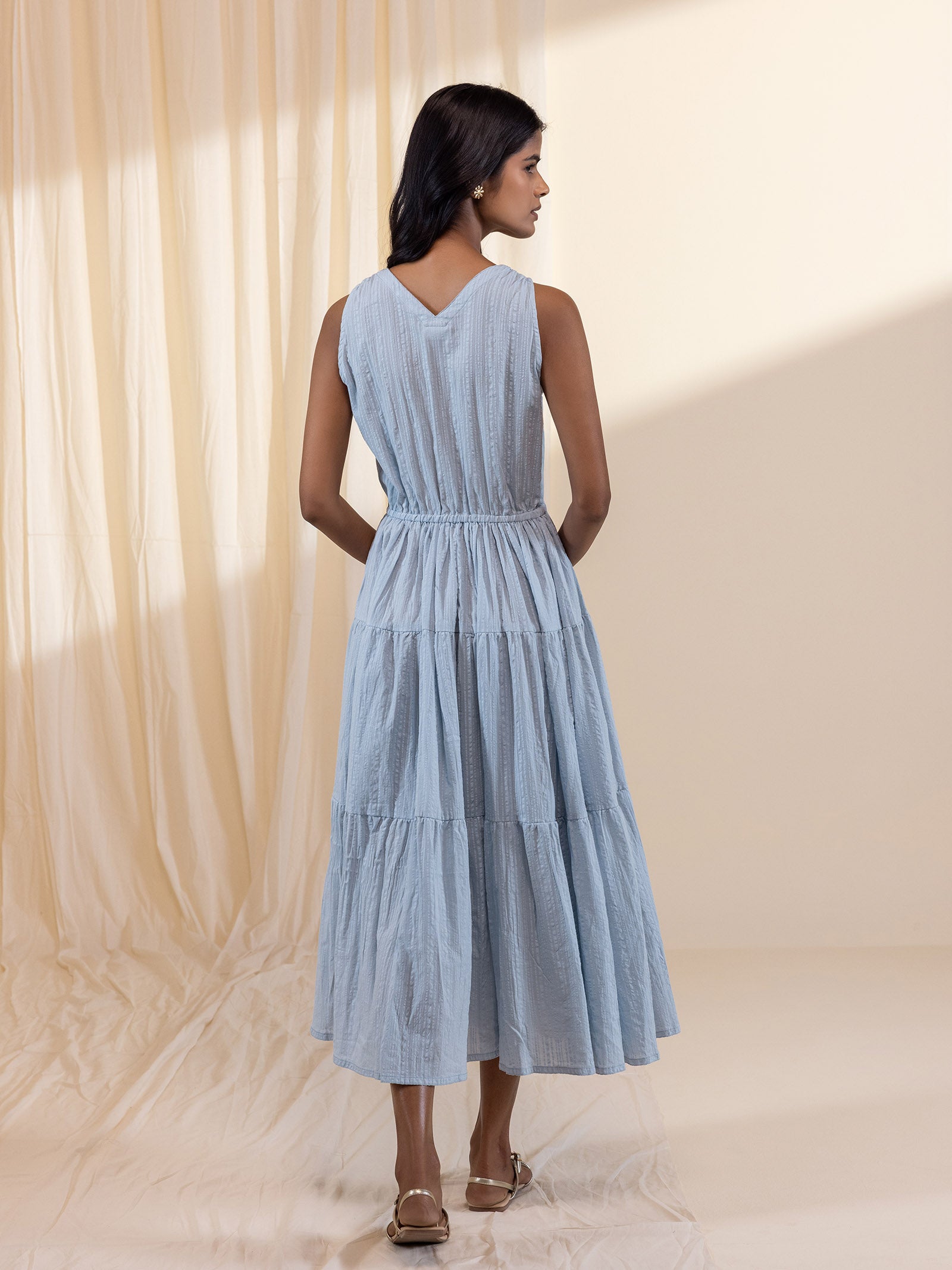 Seersucker Dress