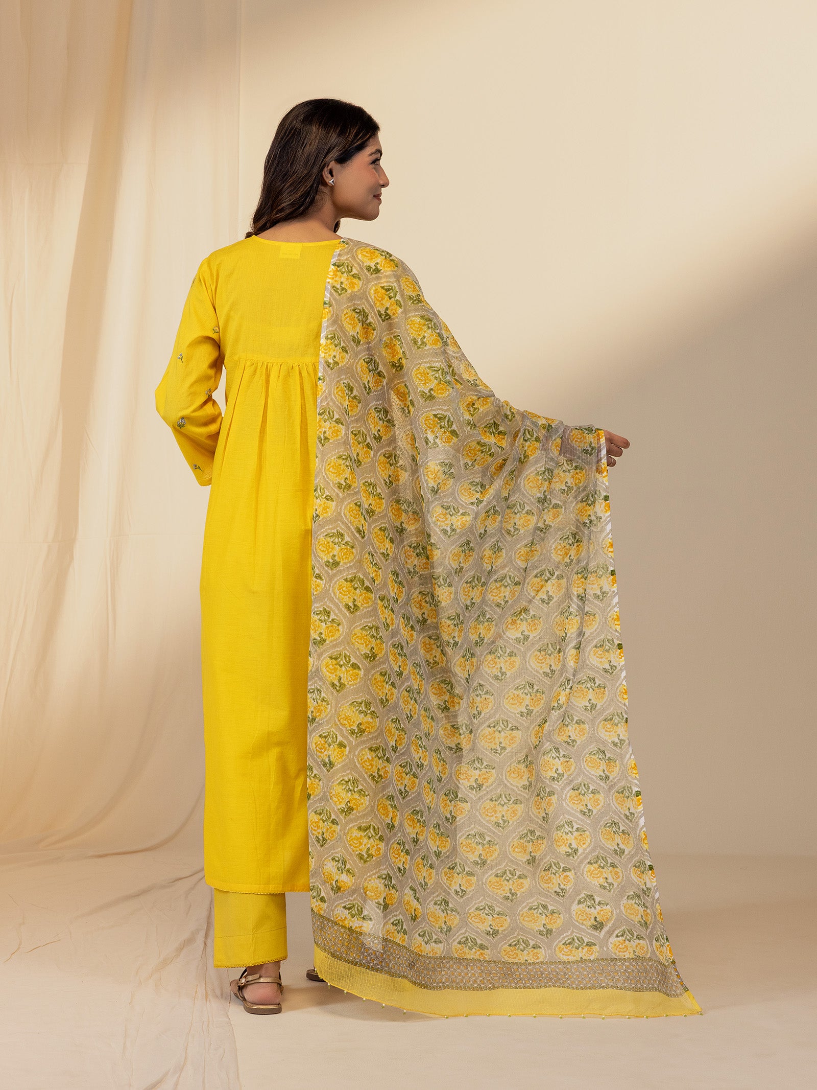 The Artisans Gold Kota Dupatta