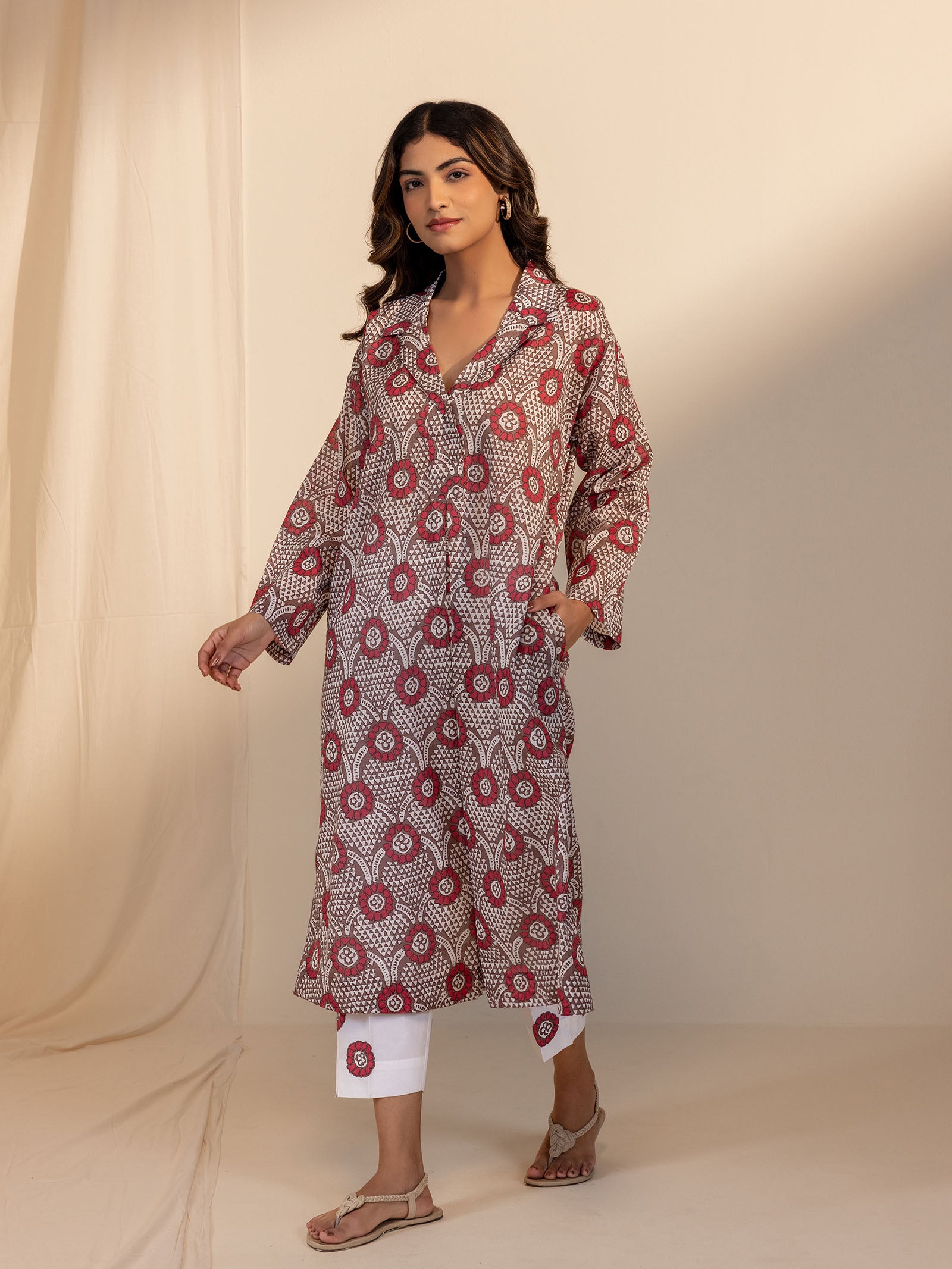 Wall Flower Voile Tunic