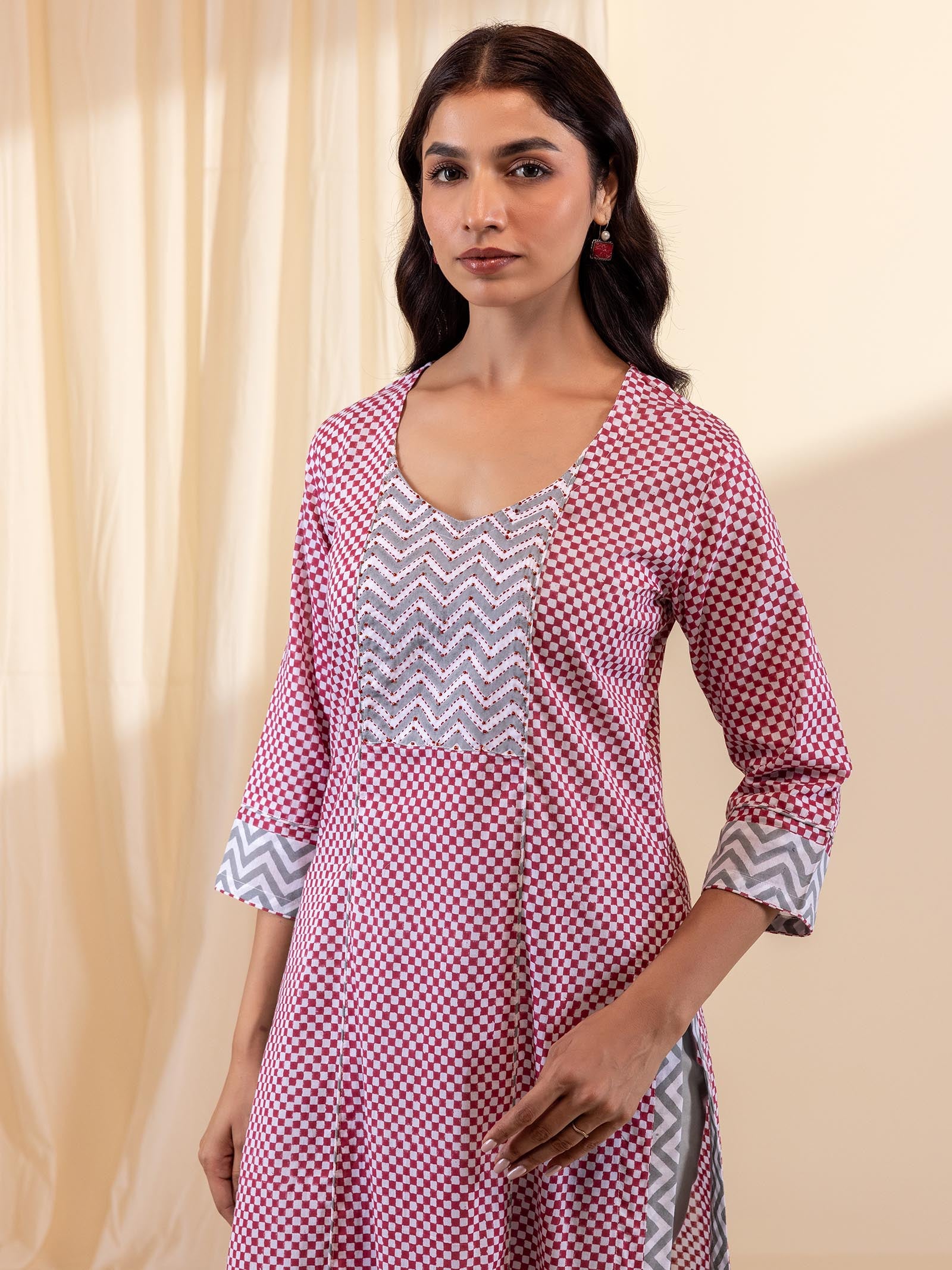 Work Wear Voile Kurta