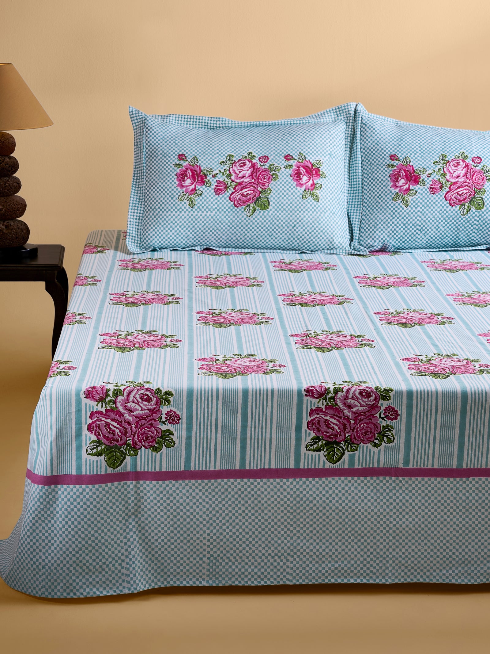Cottage Rose Pillow Cover (Set of 2)