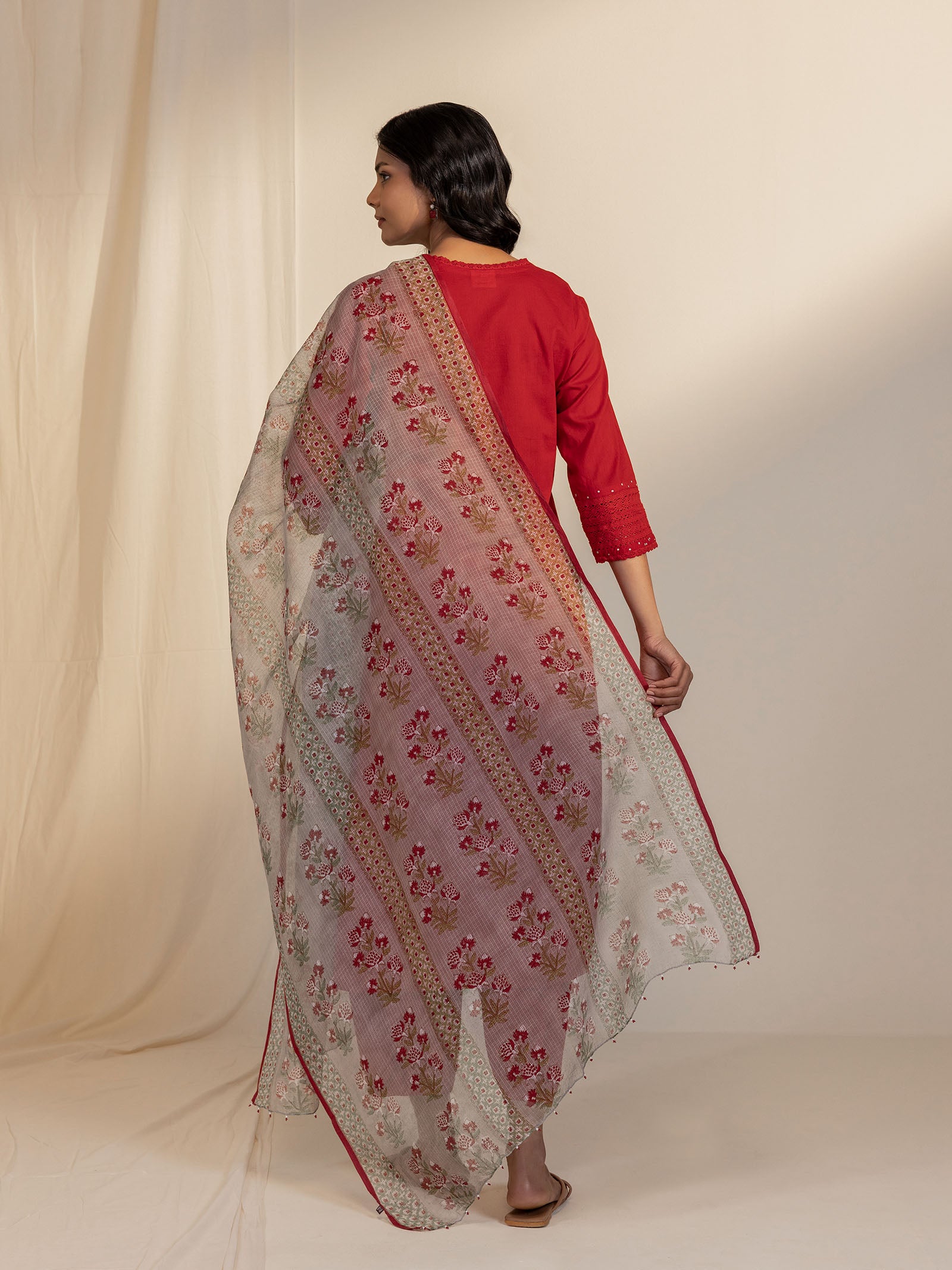 The Artisans Blood Kota Dupatta