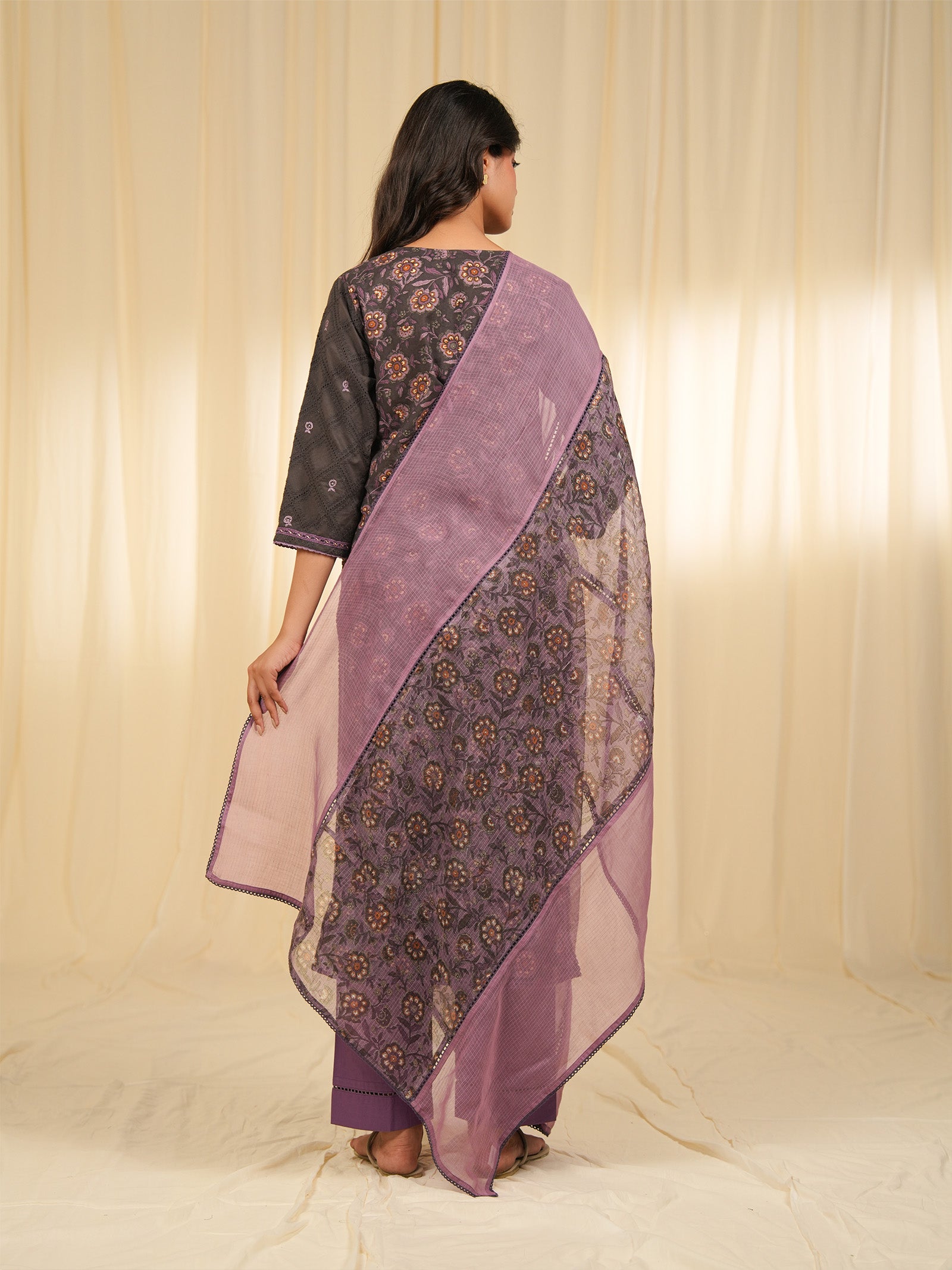 Bandra Brown Kota Dupatta