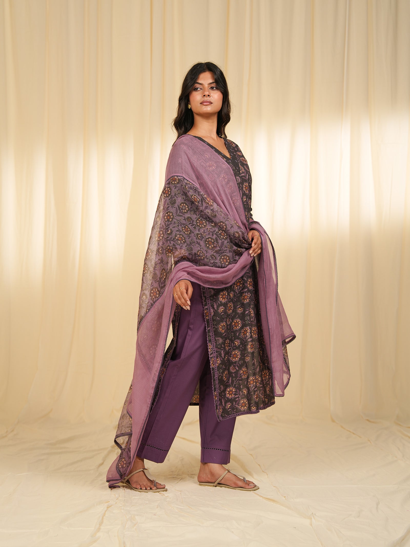 Bandra Brown Kota Dupatta