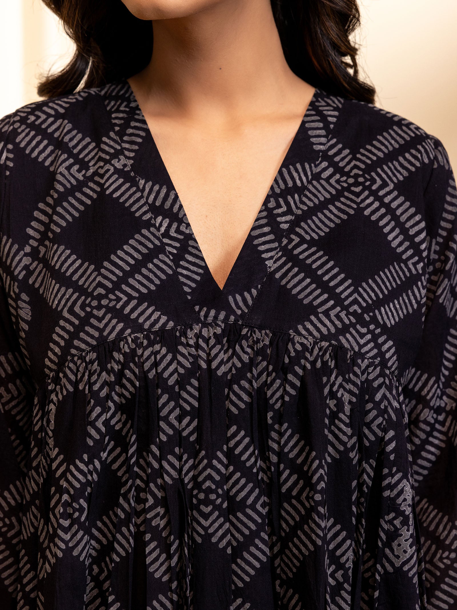 B.G. Gathers Voile Kurta