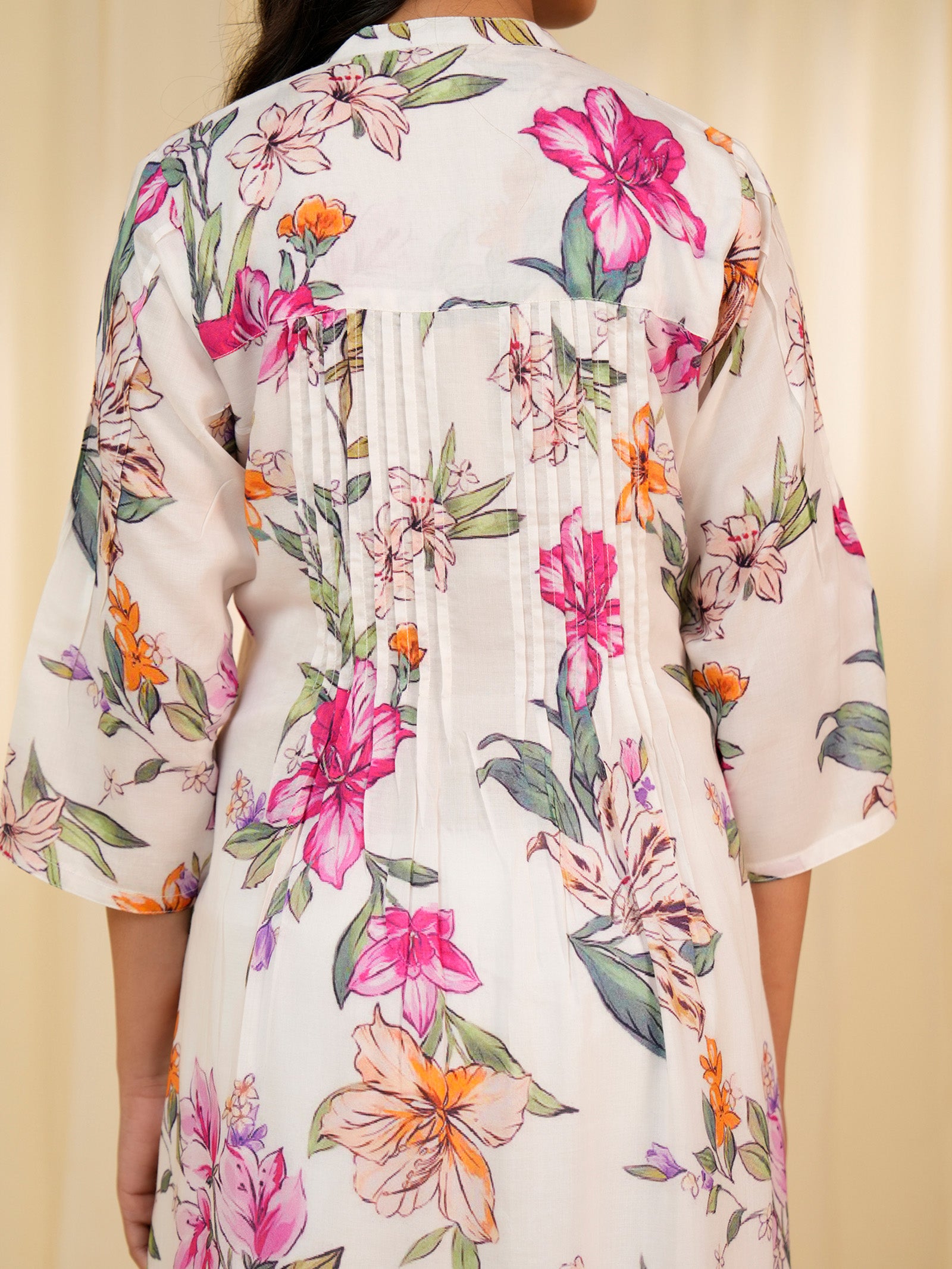 Bloom Meadow Viscose Kurta